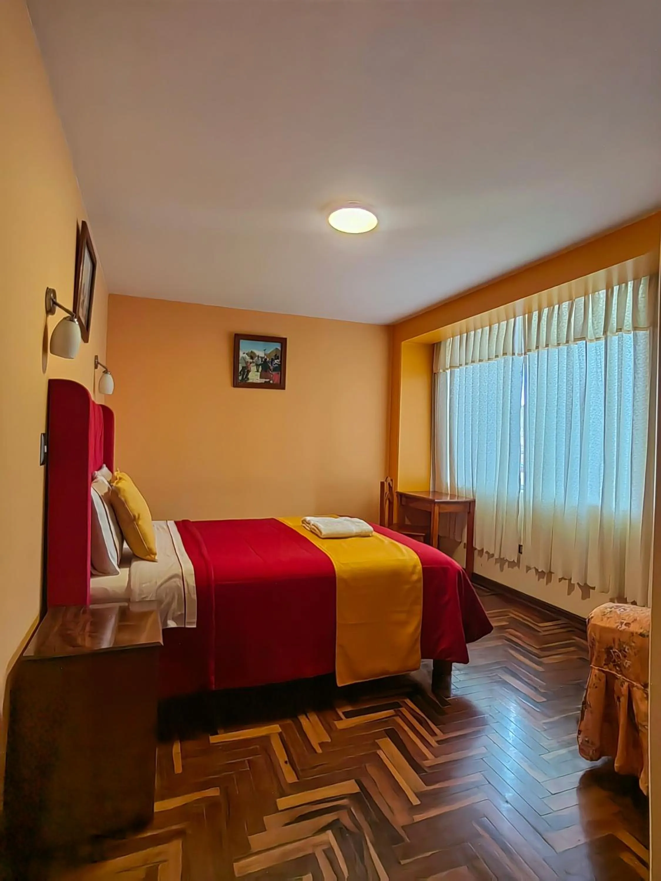 Bedroom, Bed in Hostel Sol Andina Inn