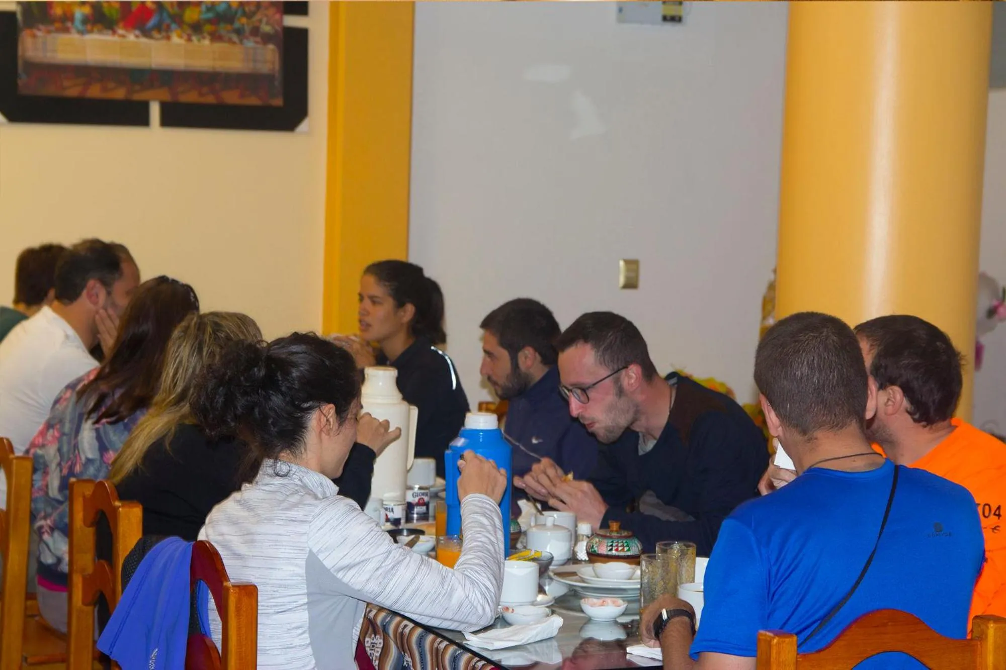 Breakfast in Hostel Sol Andina Inn