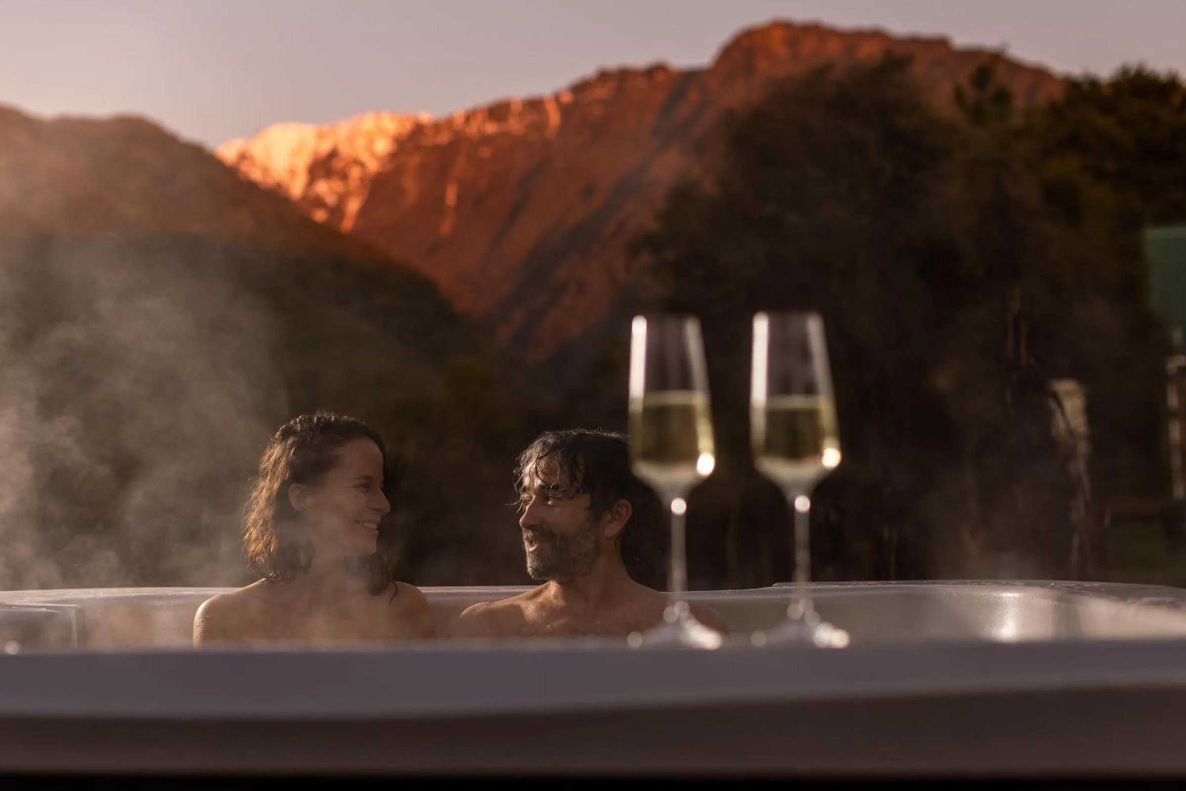 Hot Tub in Kahere Retreat