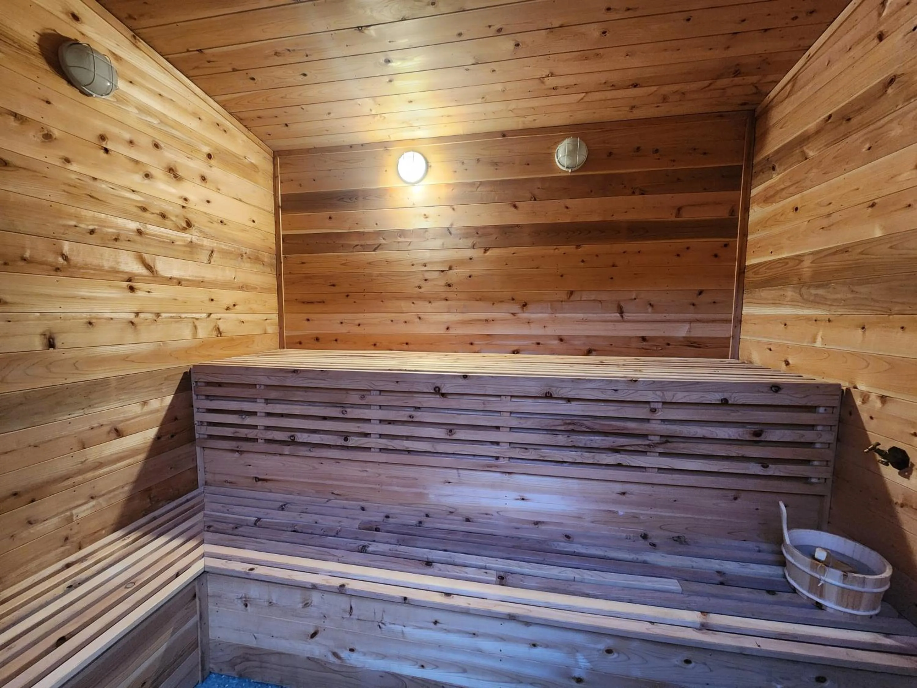 Sauna in Kahere Retreat