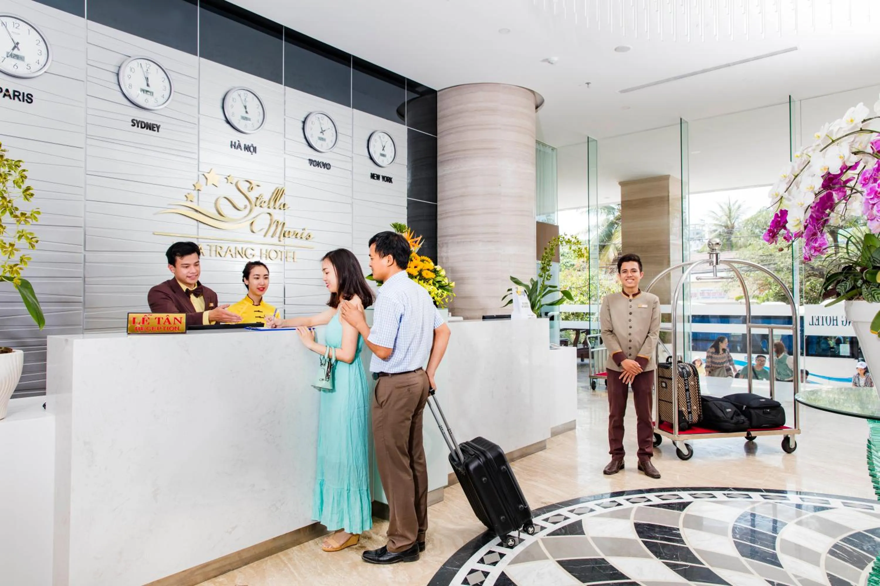 Communal lounge/ TV room in Stella Maris Nha Trang Hotel