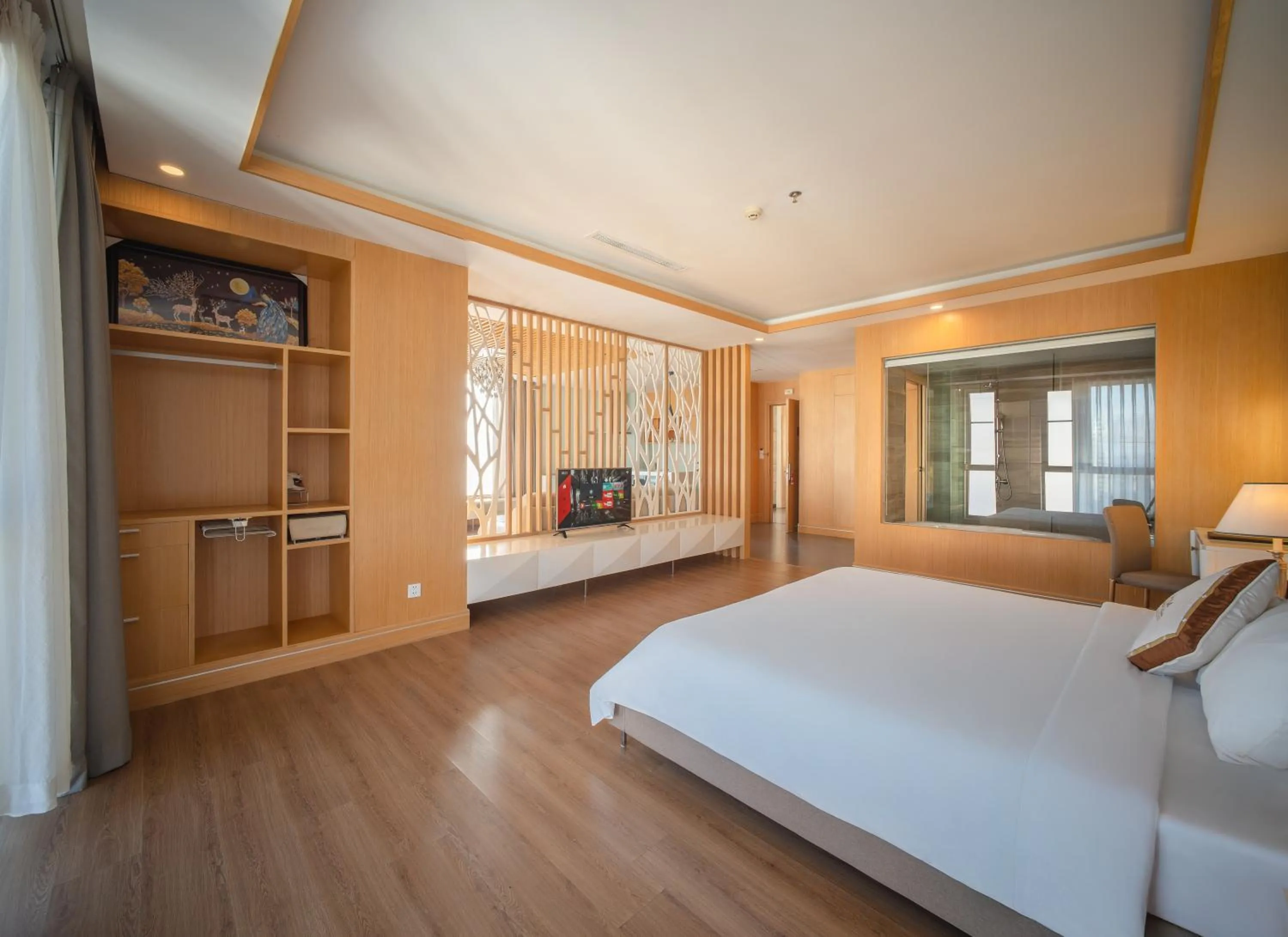 Bed in Stella Maris Nha Trang Hotel