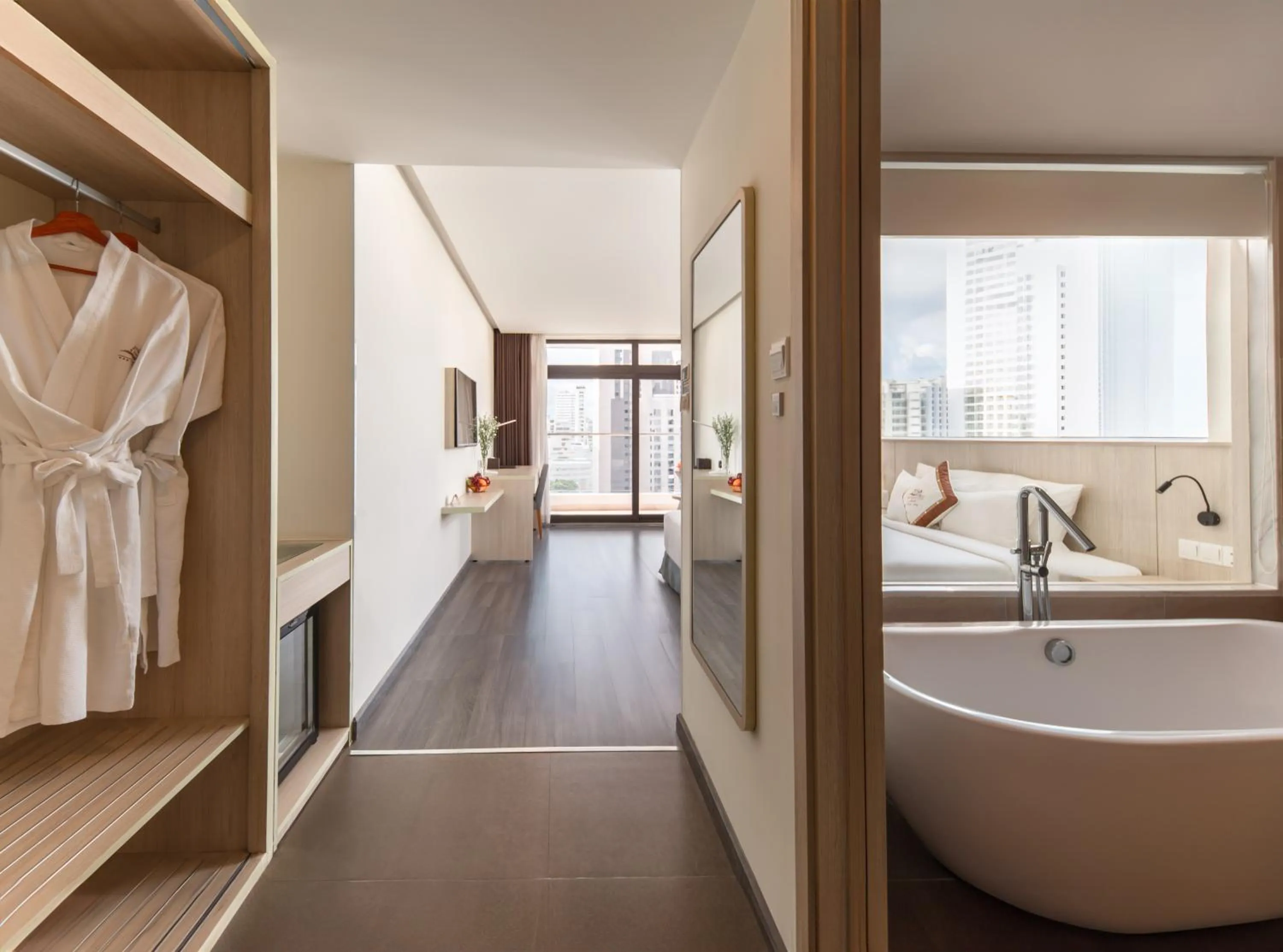 Bed in Stella Maris Nha Trang Hotel