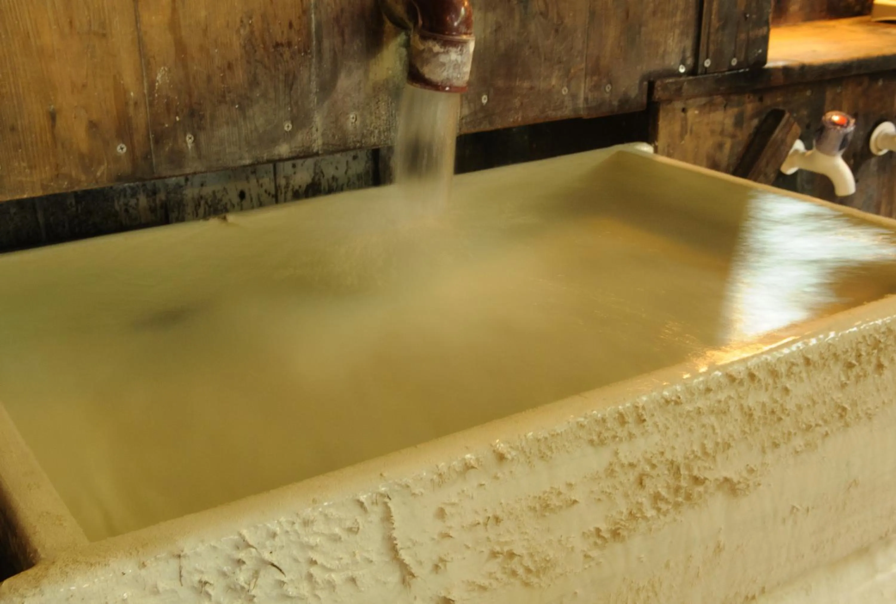 Hot Spring Bath in Yachi Onsen