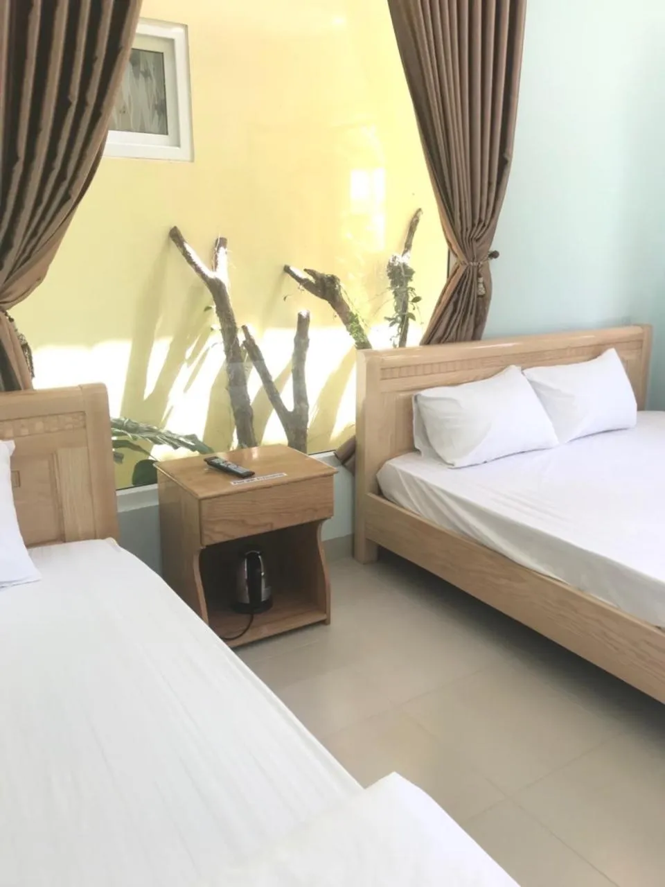 Bed in Sun & Wind Paradise Bungalow