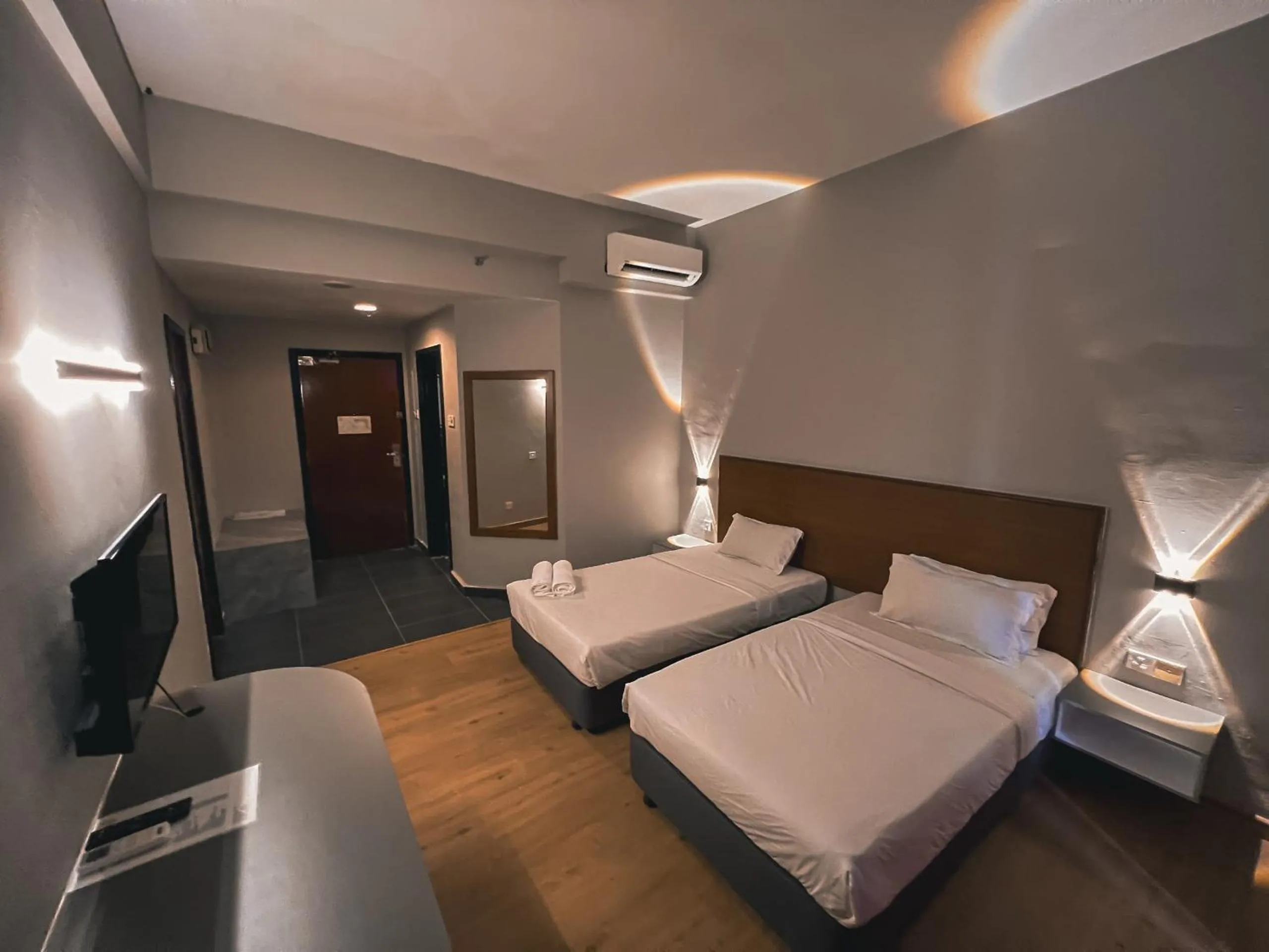 Bed in Garden View Hotel