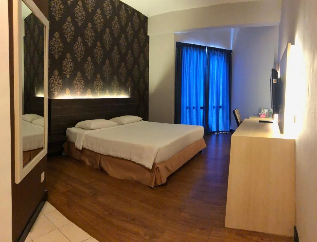 Bed in Garden View Hotel