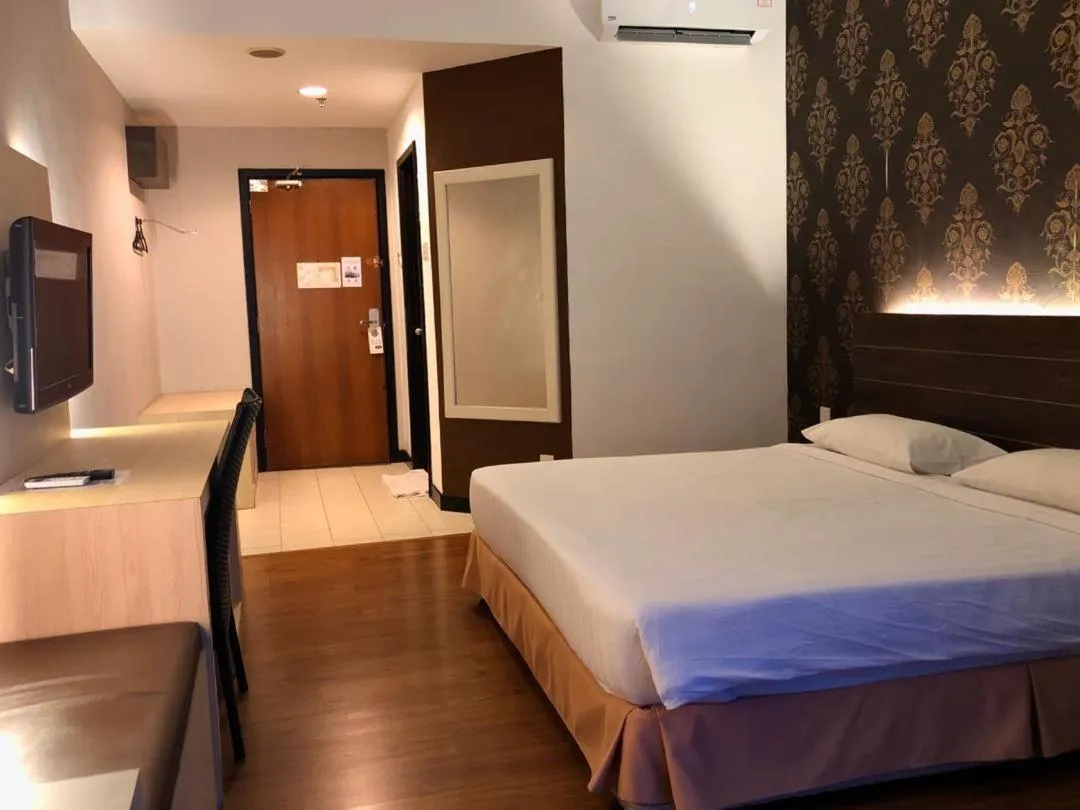 Bed in Garden View Hotel