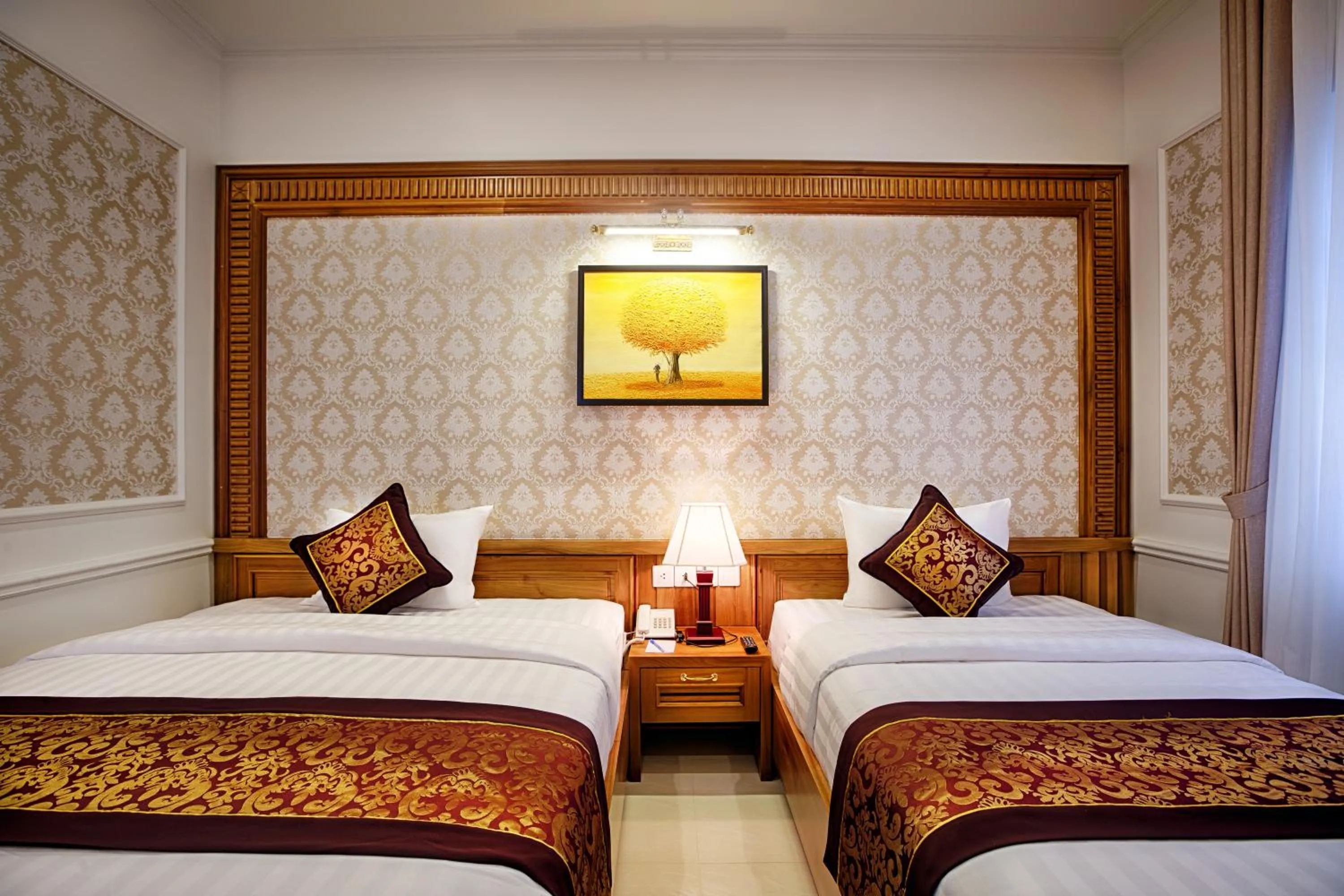 Photo of the whole room, Bed in Riverside Hotel Quang Binh