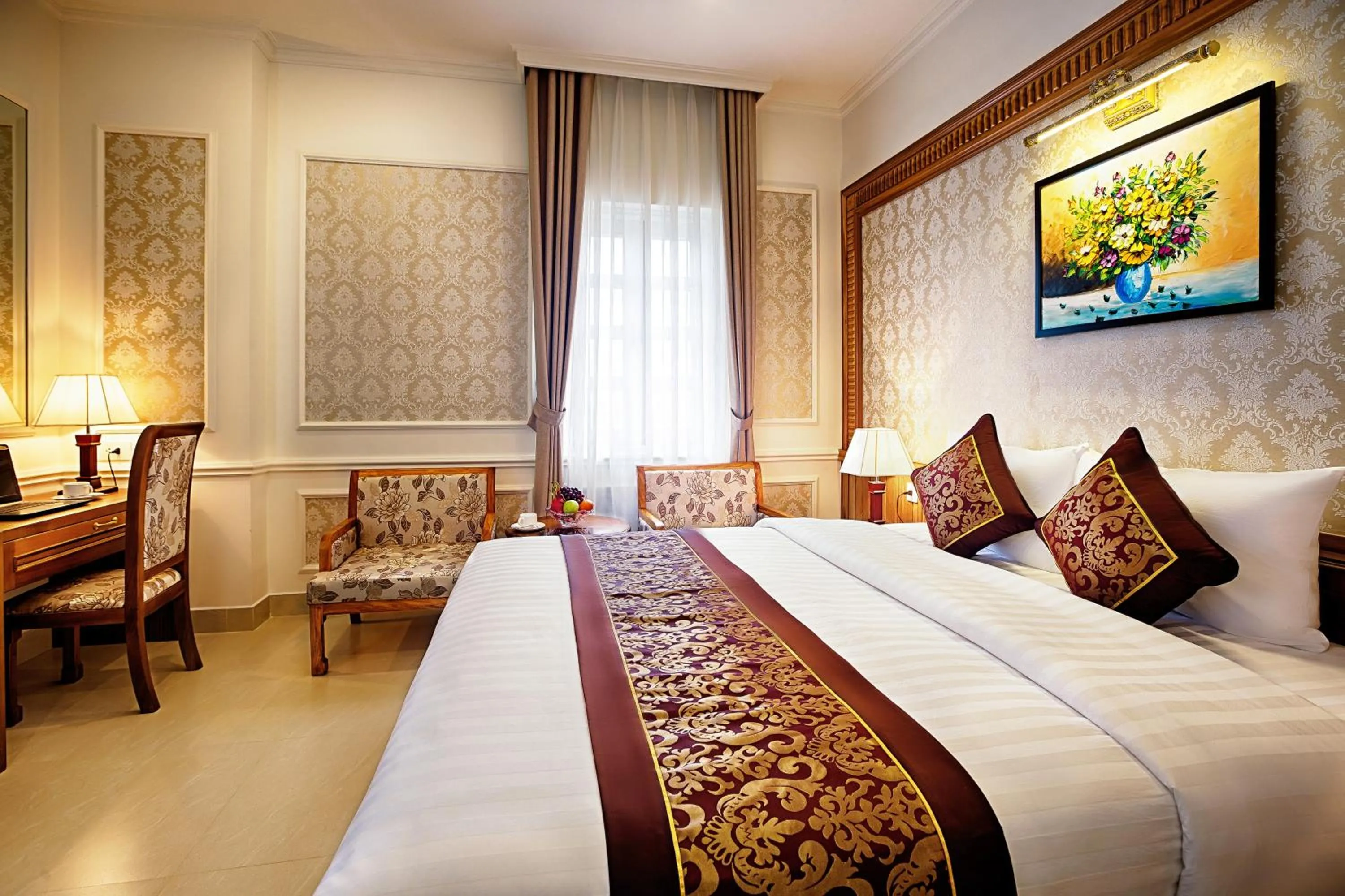 Photo of the whole room, Bed in Riverside Hotel Quang Binh