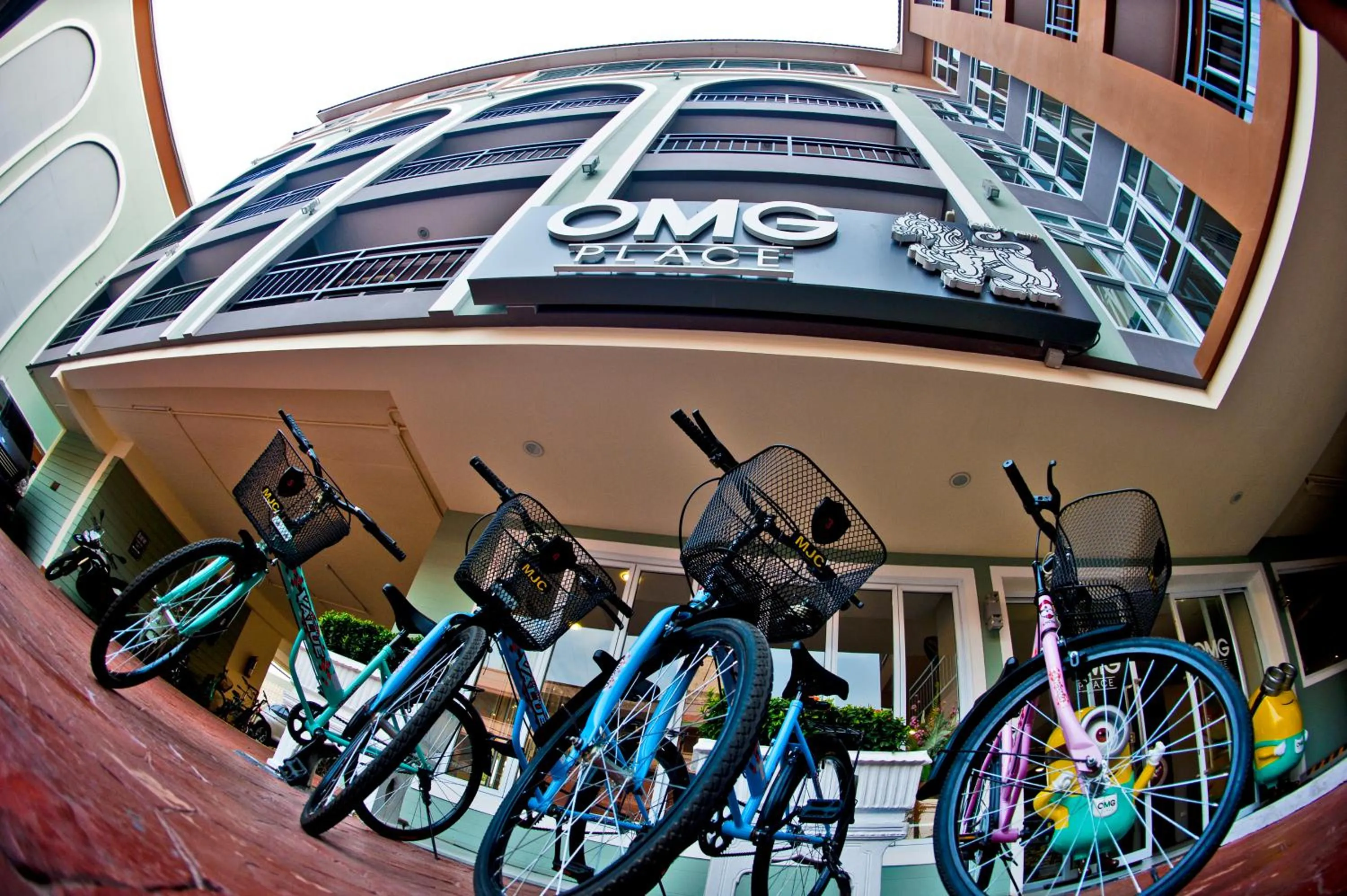 Cycling in OMG Hotel