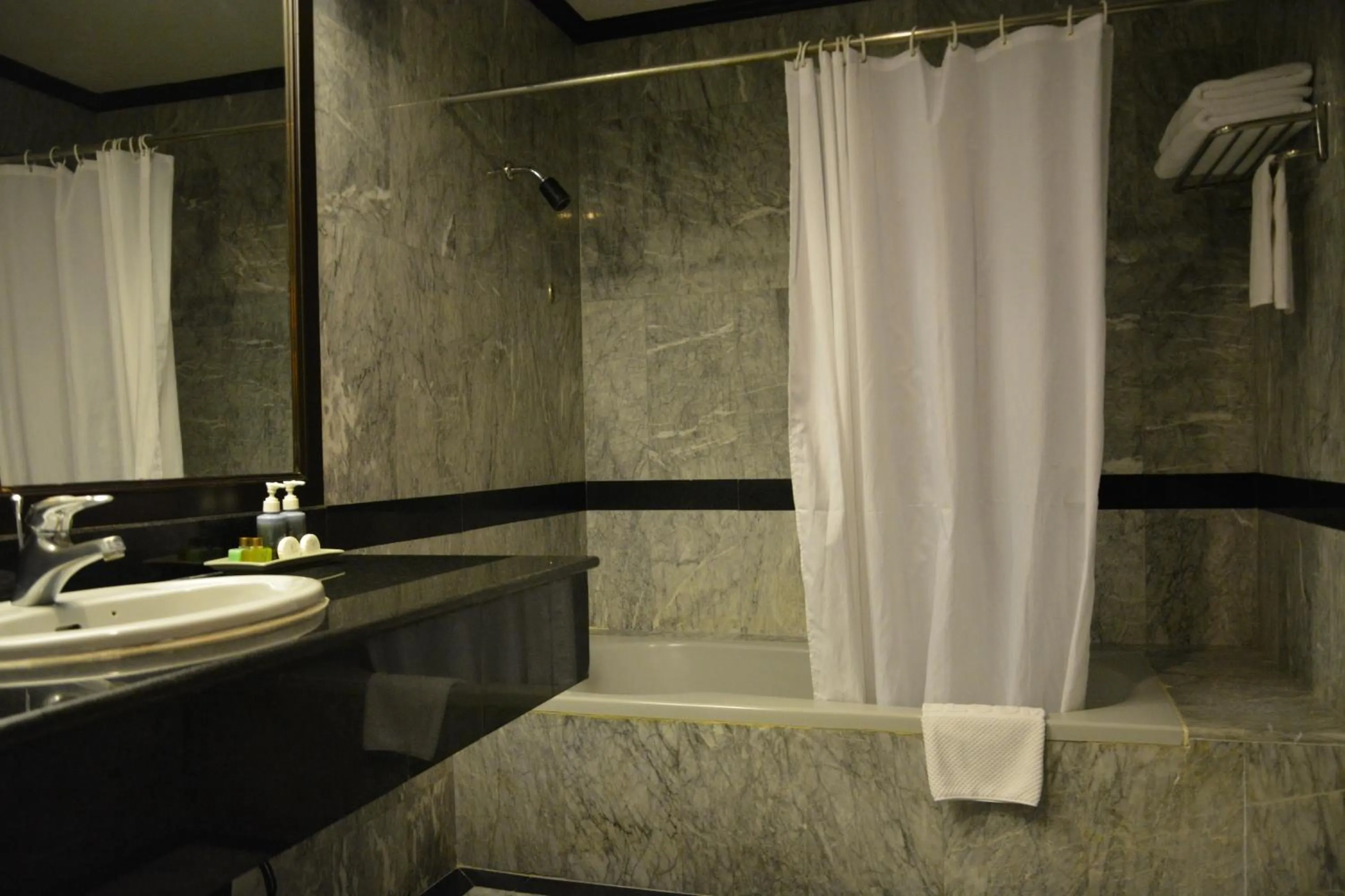 Bathroom in Sir James Resort