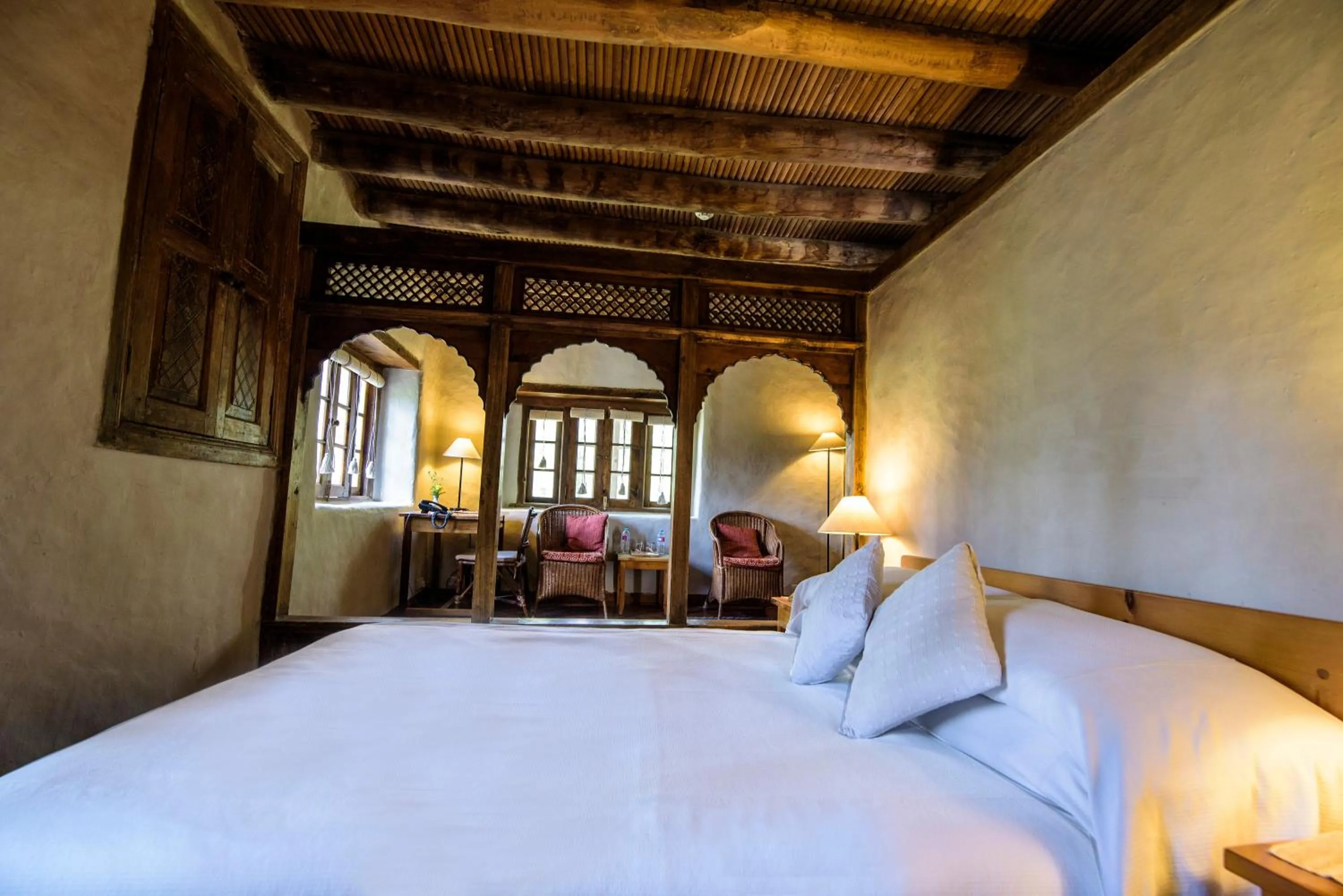 Bed in Serena Shigar Fort