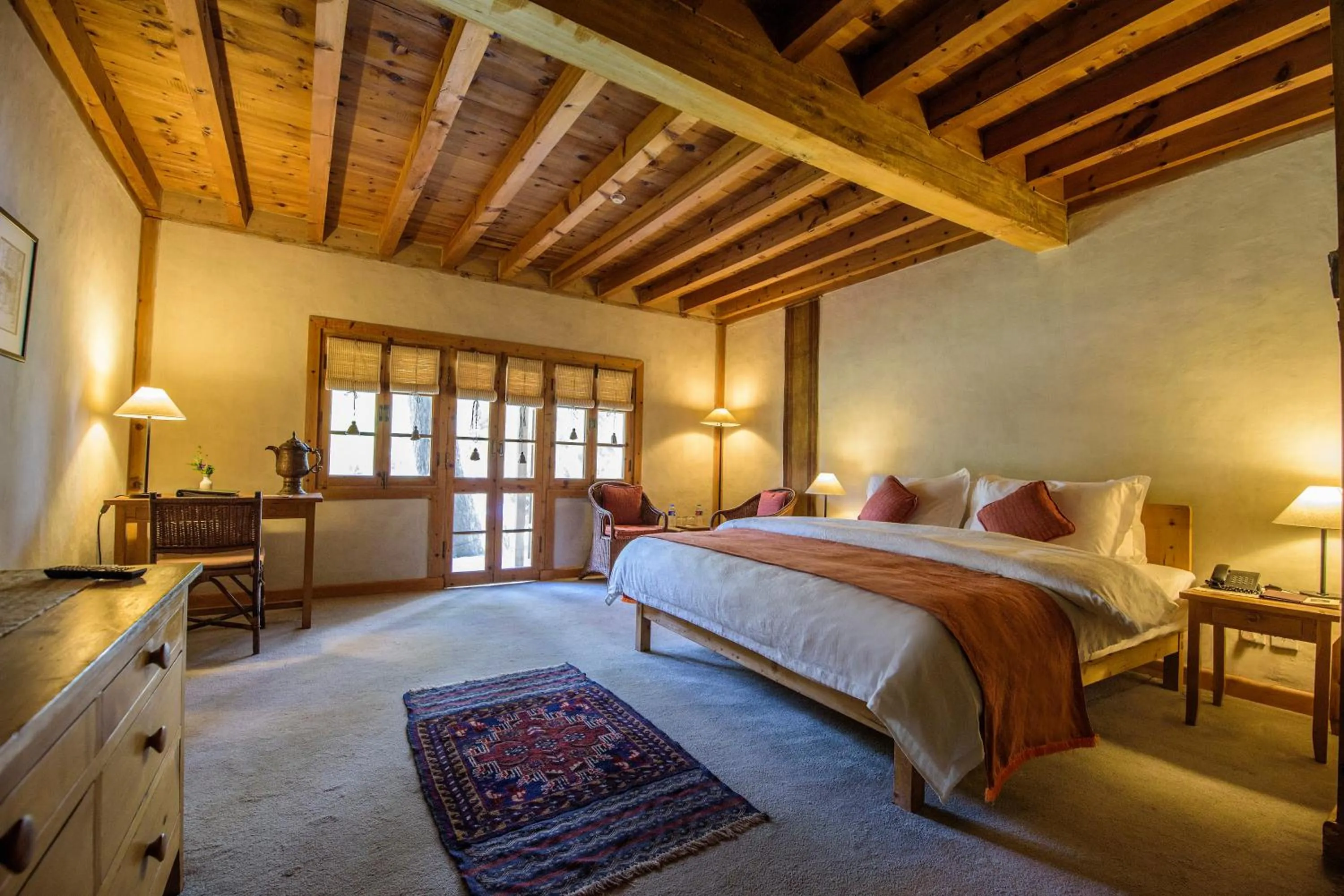 Bed in Serena Shigar Fort