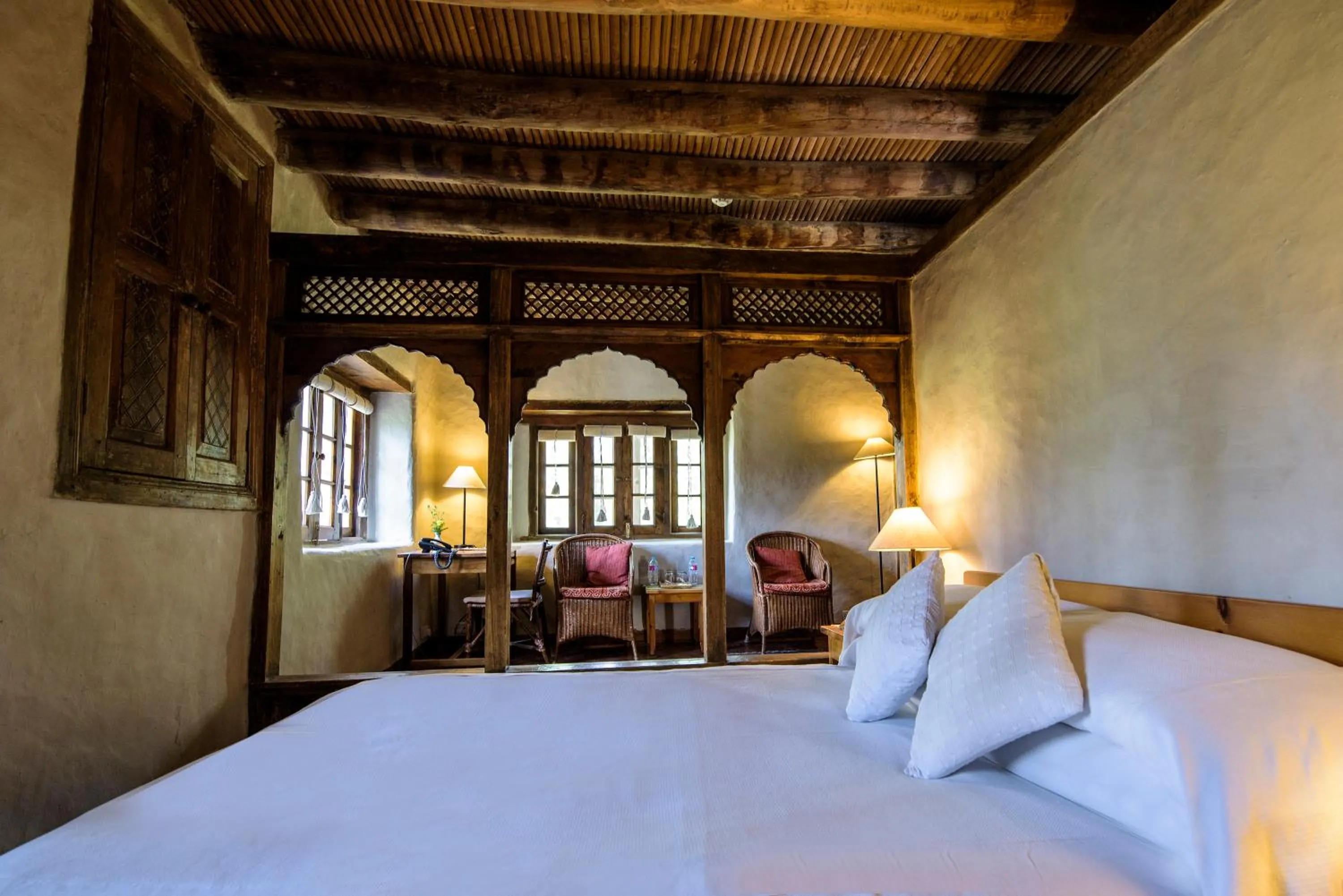 Bed in Serena Shigar Fort