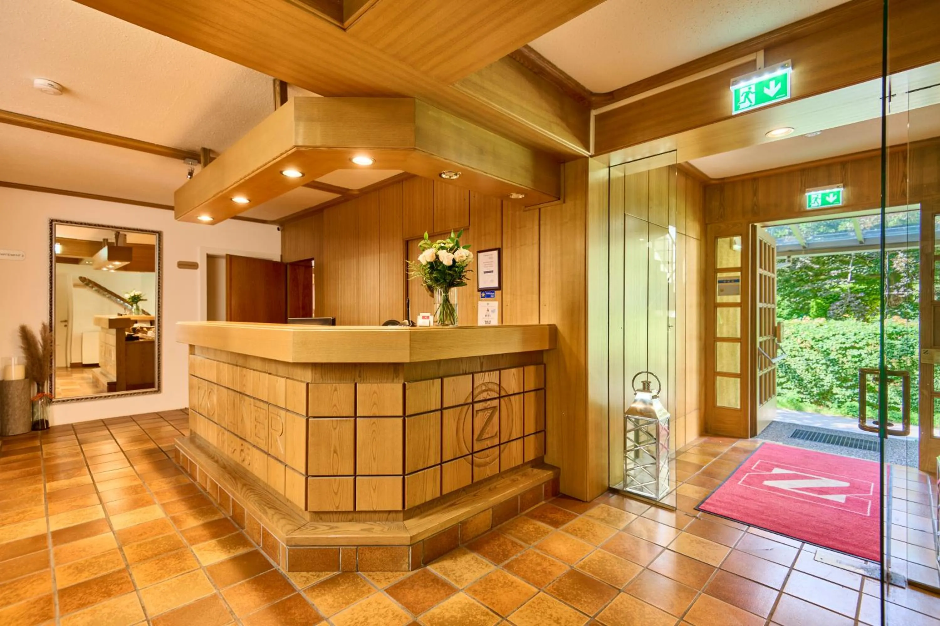 Lobby or reception in Pension - Ferienwohnungen Zollner