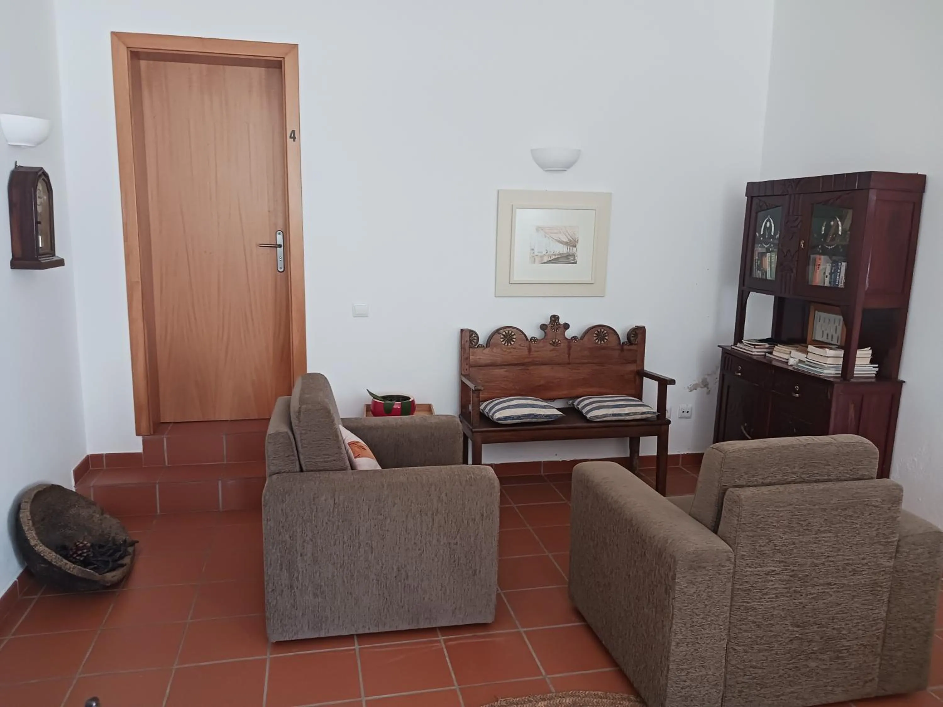 Living room in Casa da Osga