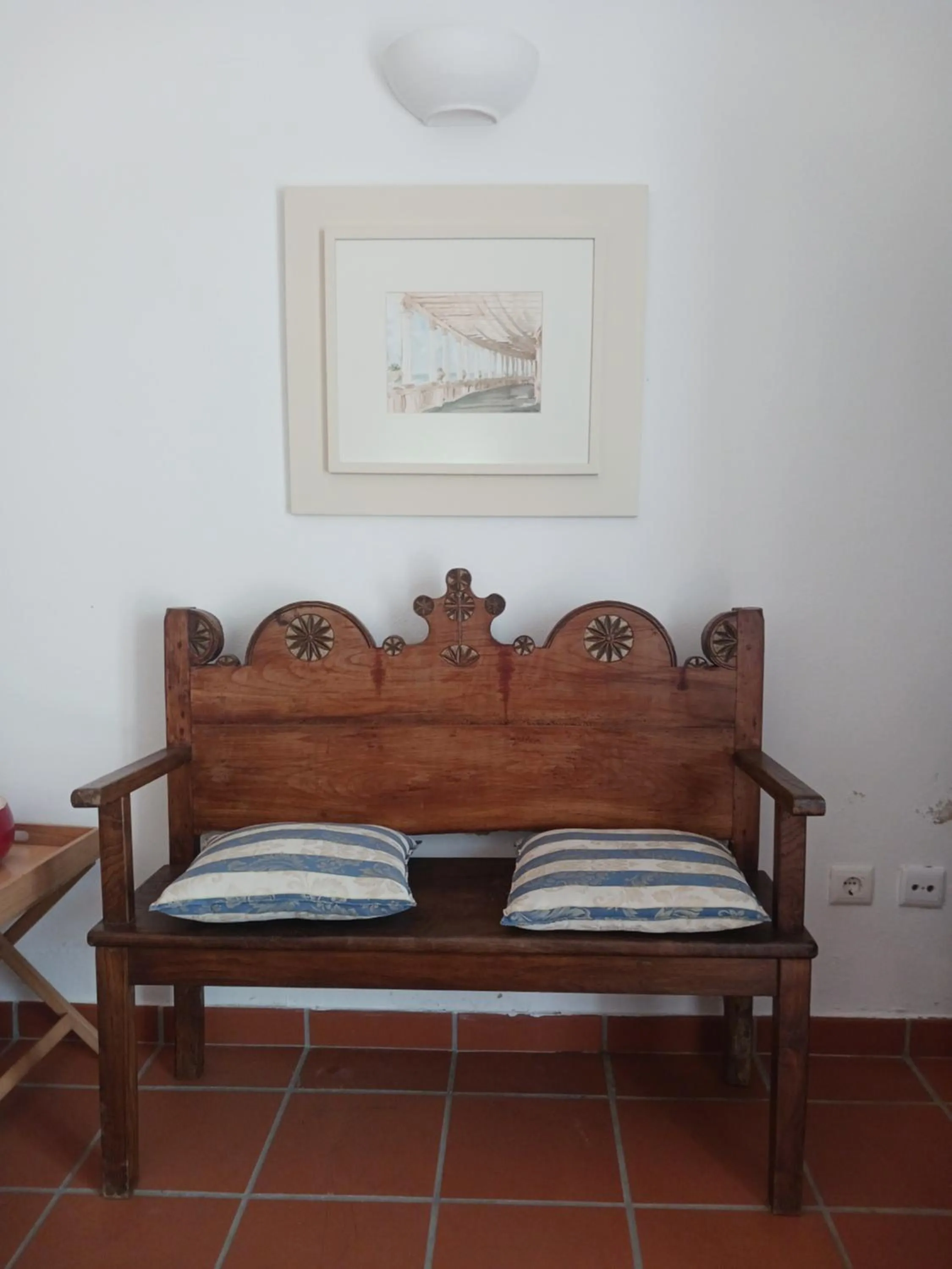 Living room in Casa da Osga
