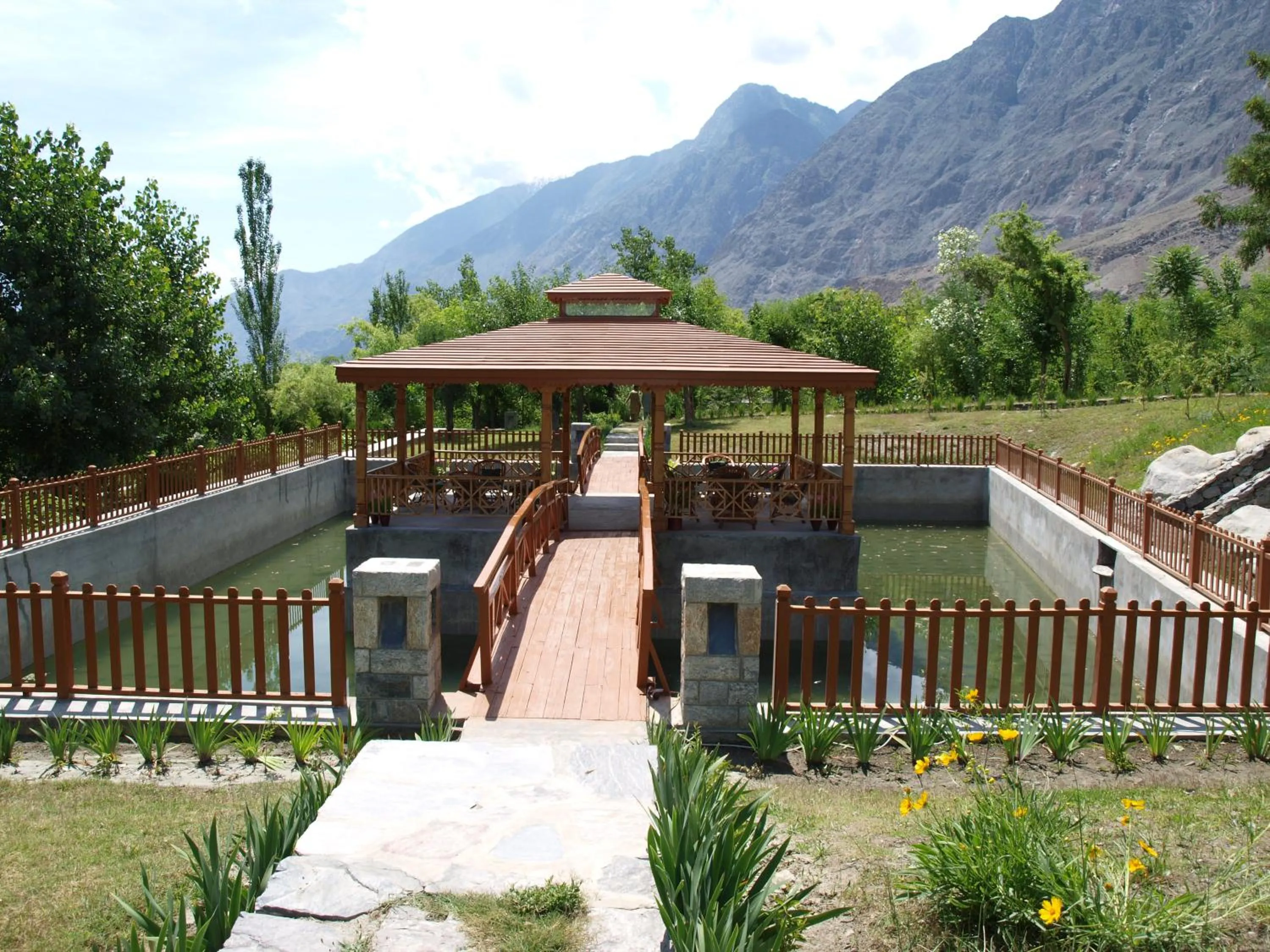 Landmark view in Gilgit Serena Hotel