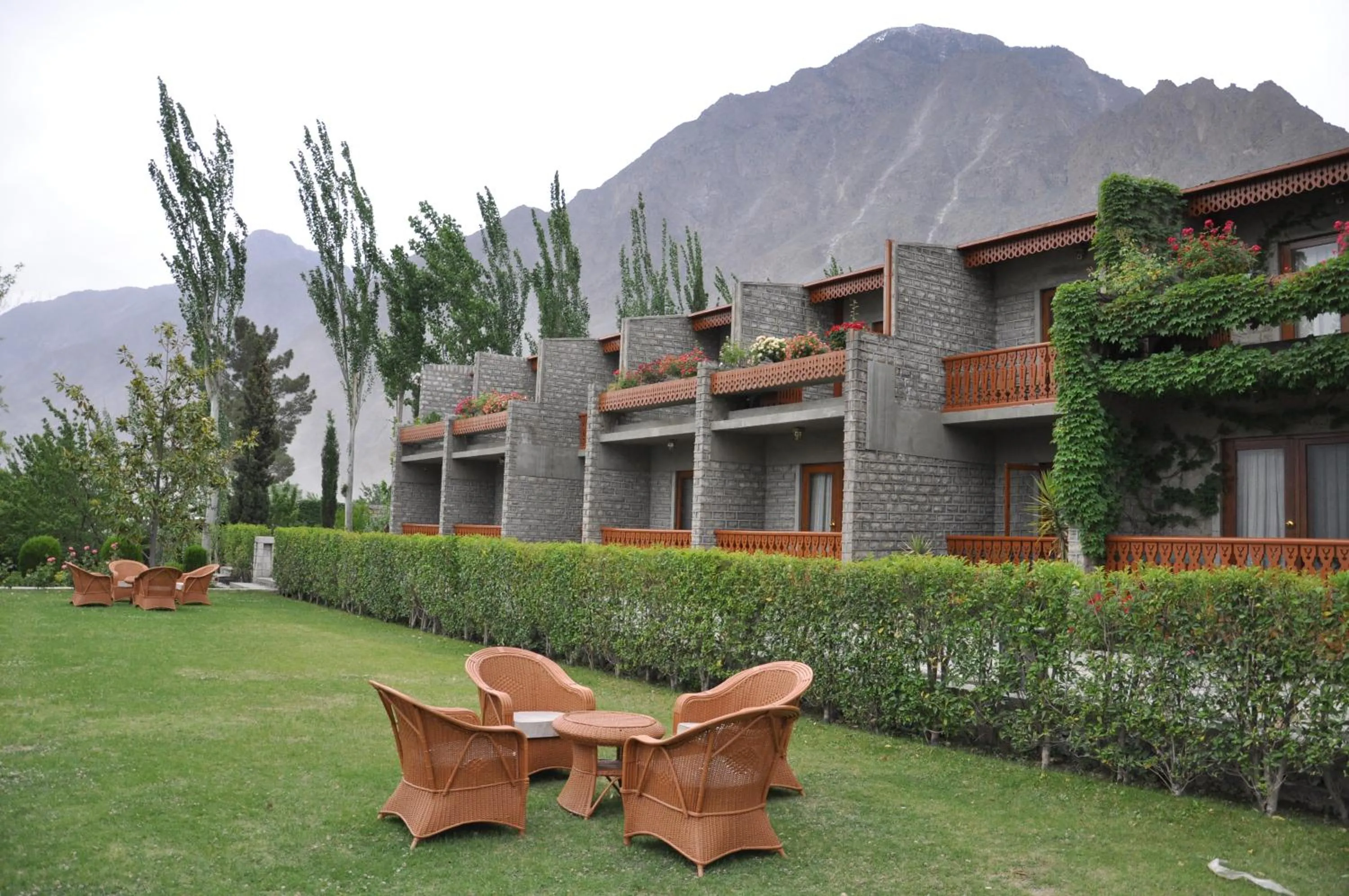Facade/entrance in Gilgit Serena Hotel