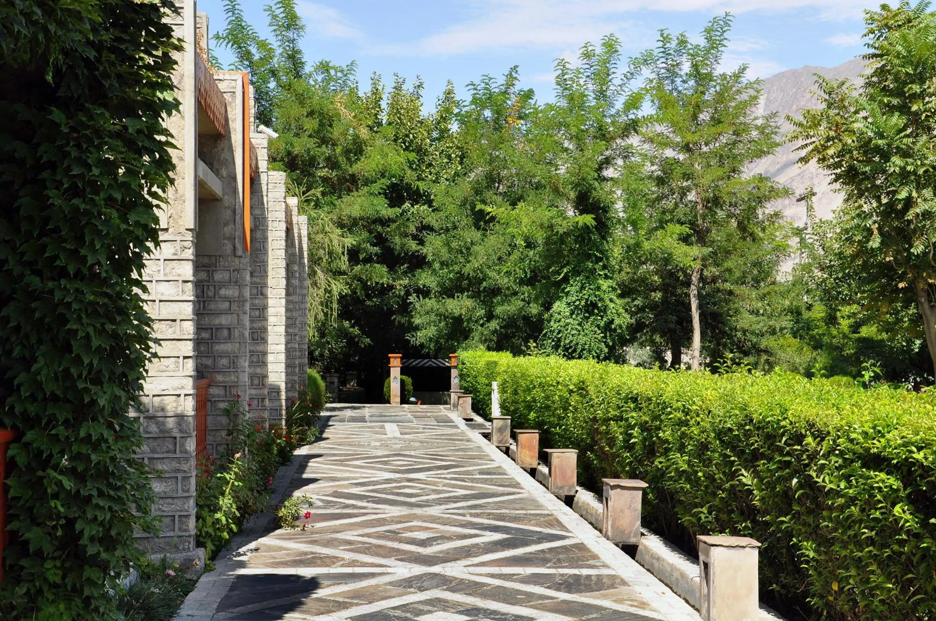 Property building in Gilgit Serena Hotel