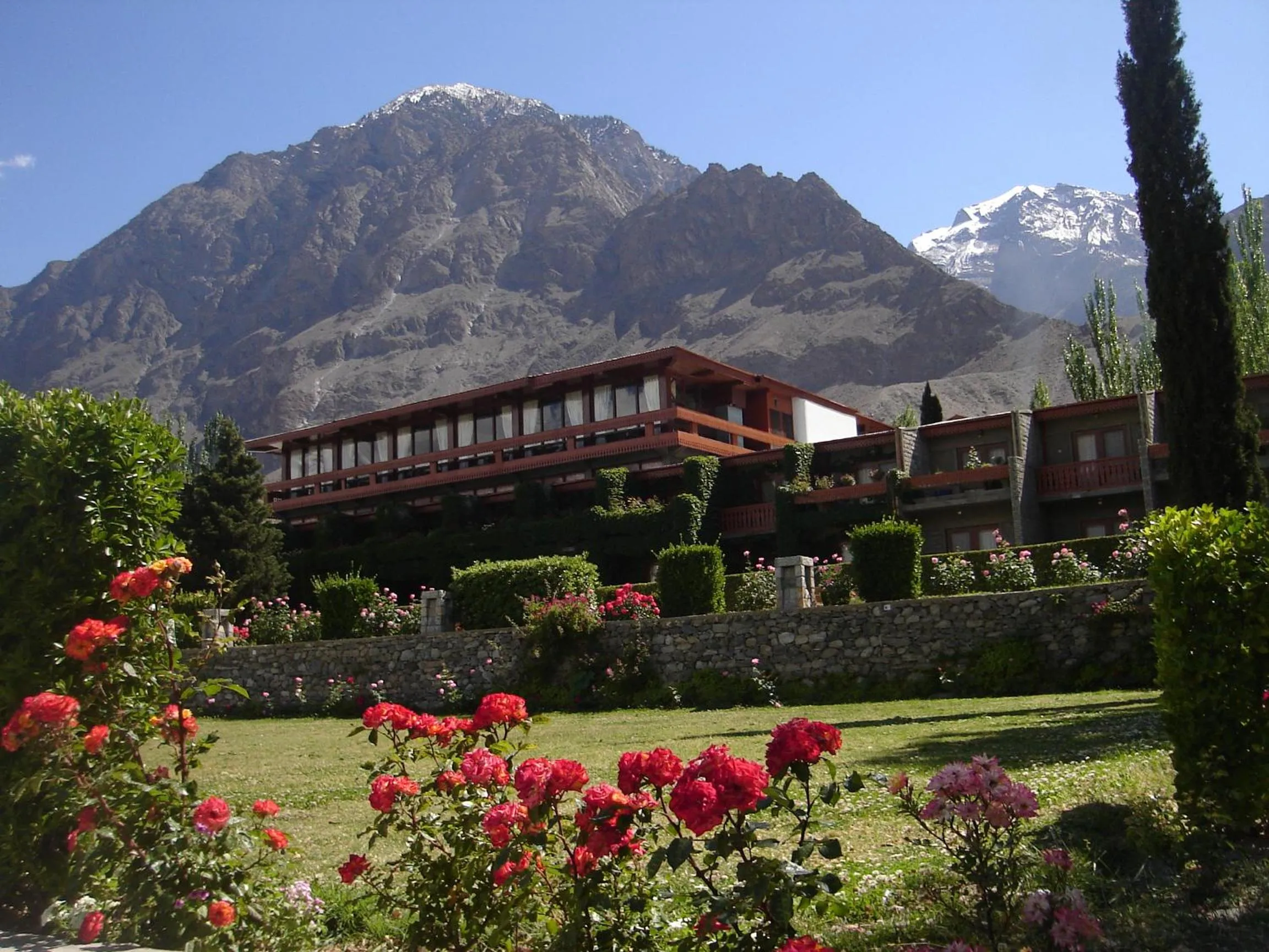 Facade/entrance in Gilgit Serena Hotel