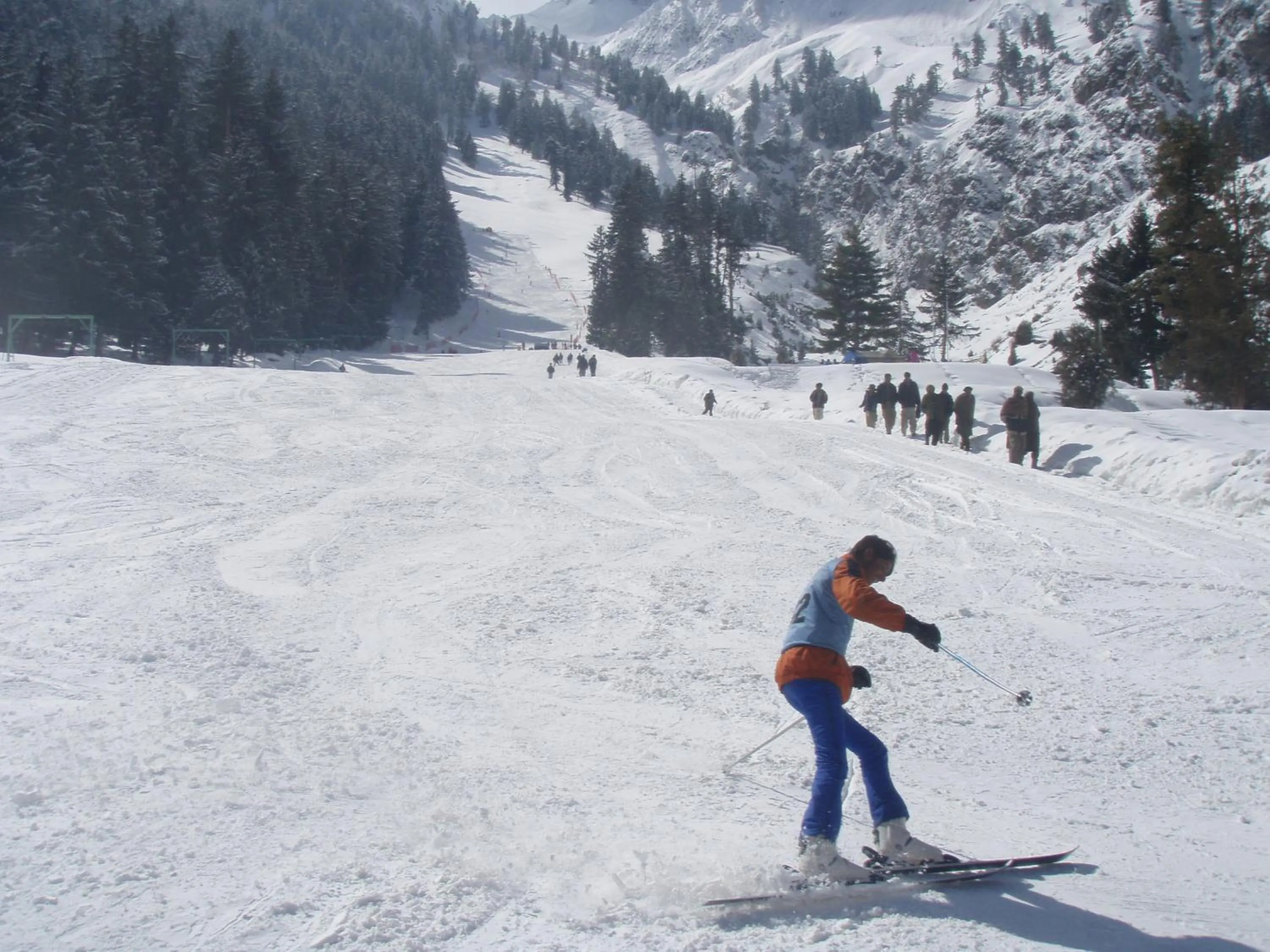 Skiing in Gilgit Serena Hotel