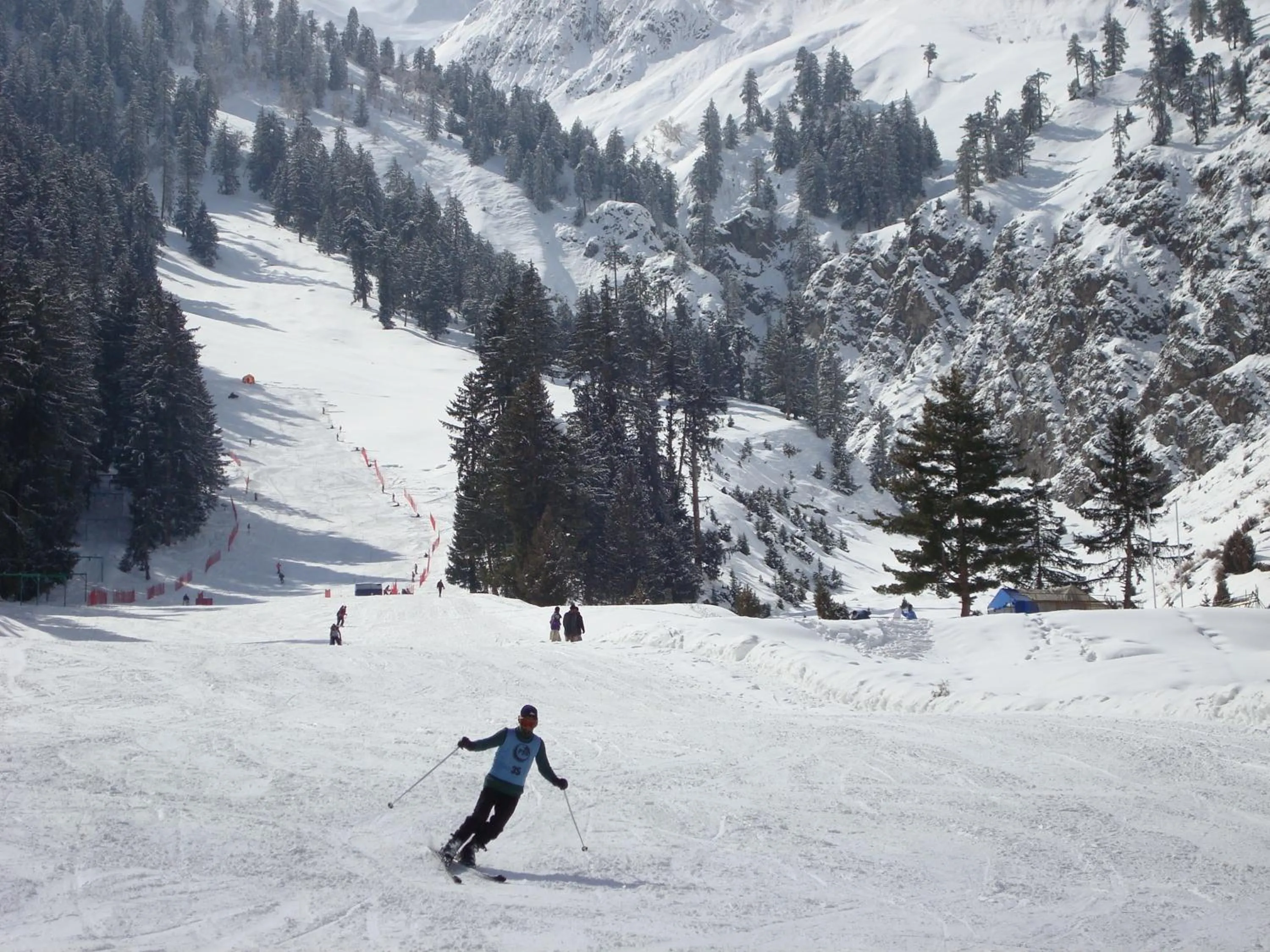 Skiing in Gilgit Serena Hotel