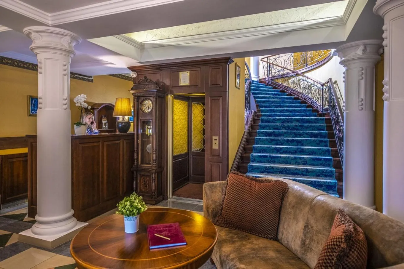 Lobby or reception in Erla Villa Boutique Hotel