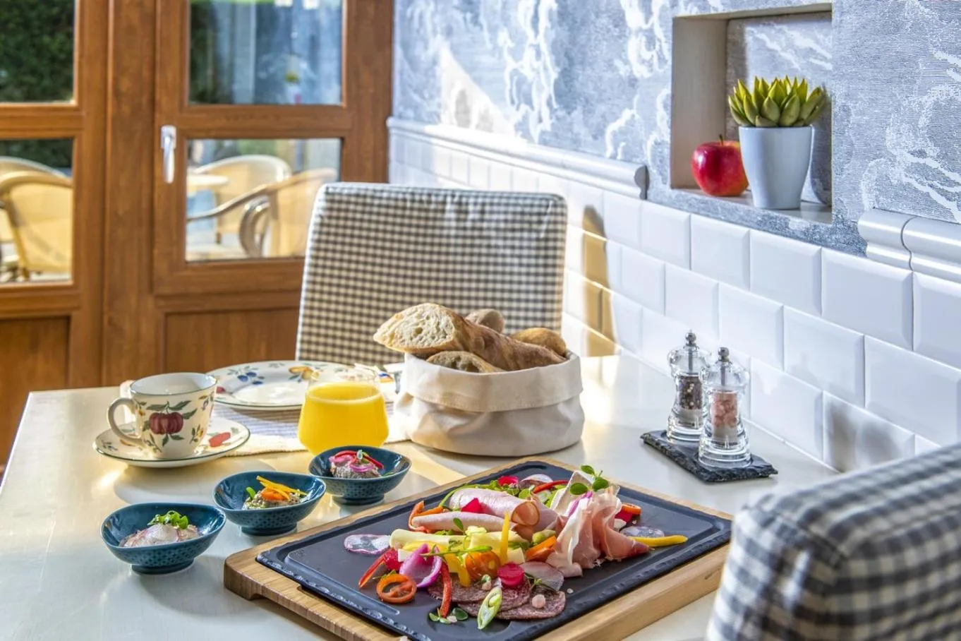 Breakfast in Erla Villa Boutique Hotel