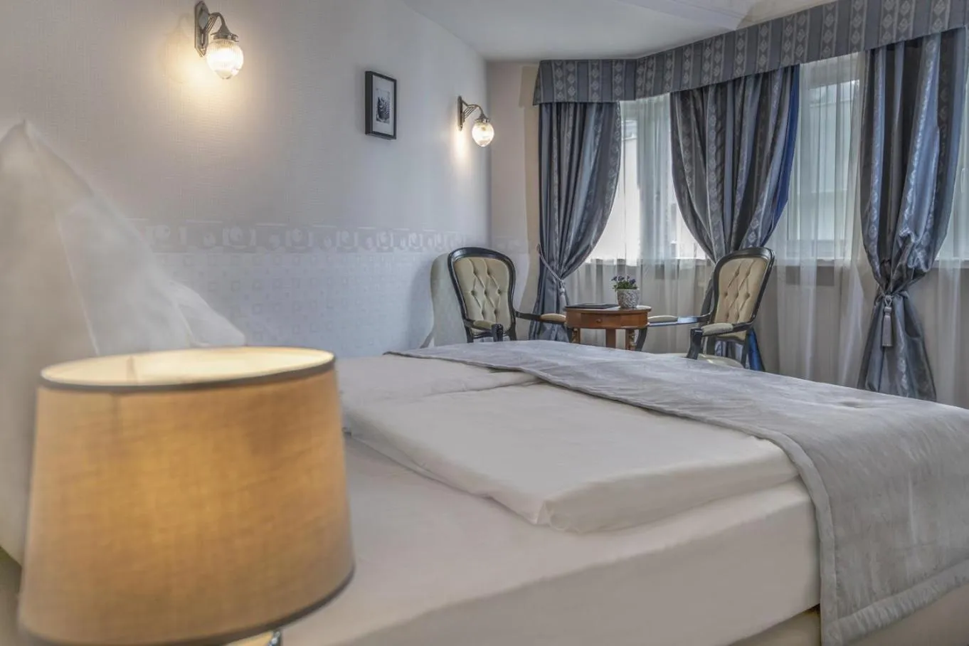 Bed in Erla Villa Boutique Hotel