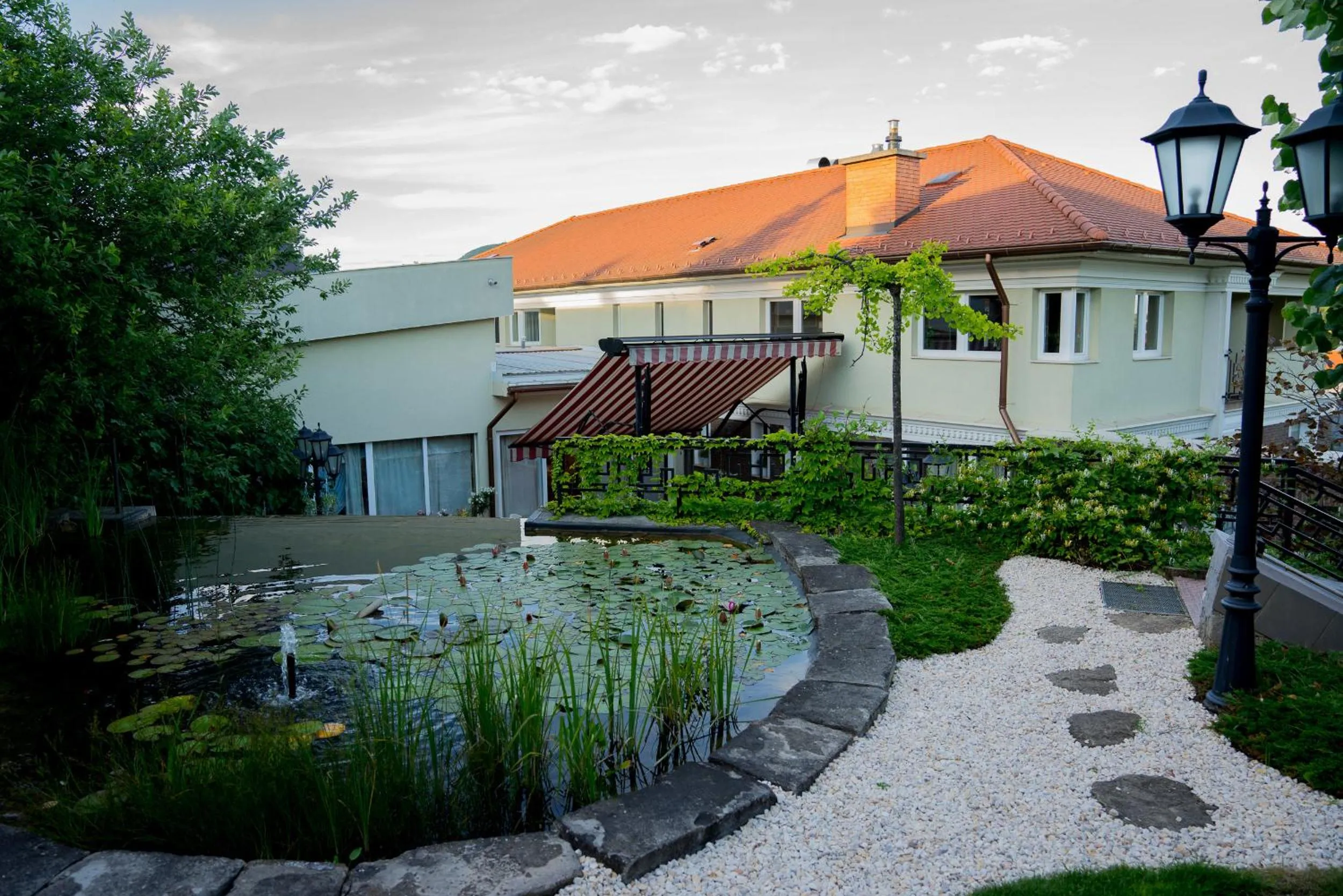 Garden in Erla Villa Boutique Hotel