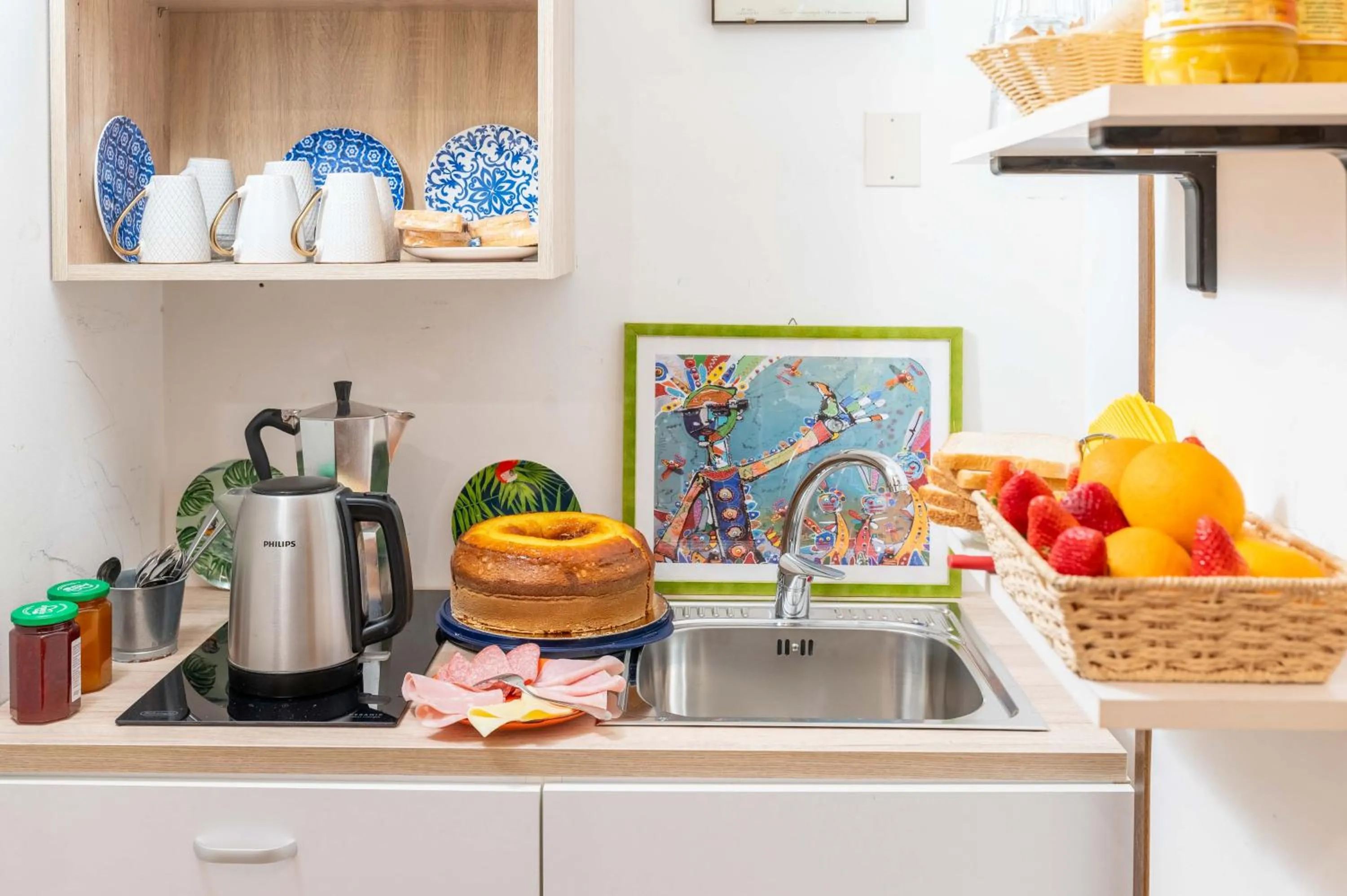 Kitchen or kitchenette in Casa in Monti