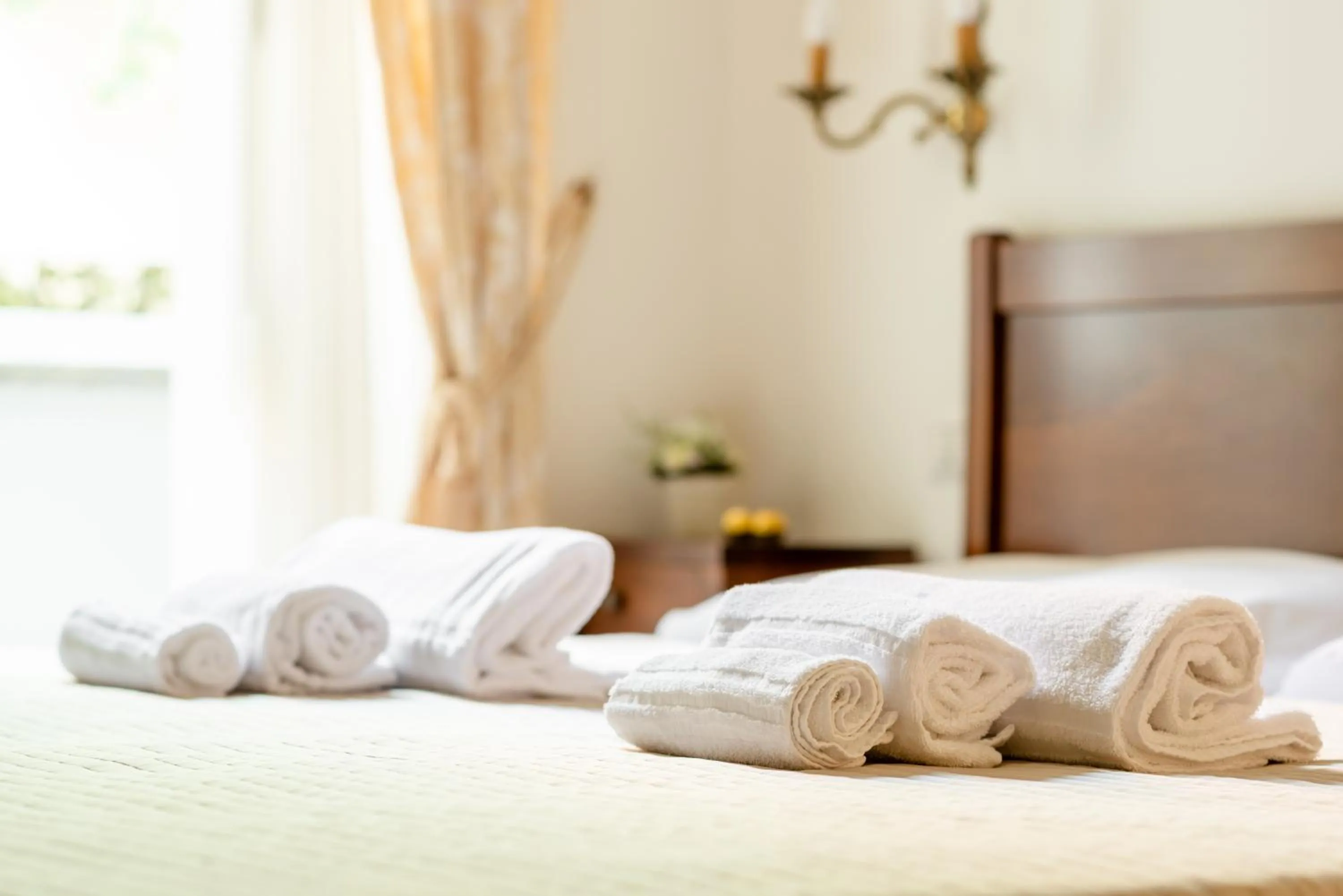 Decorative detail, Bed in Casa in Monti
