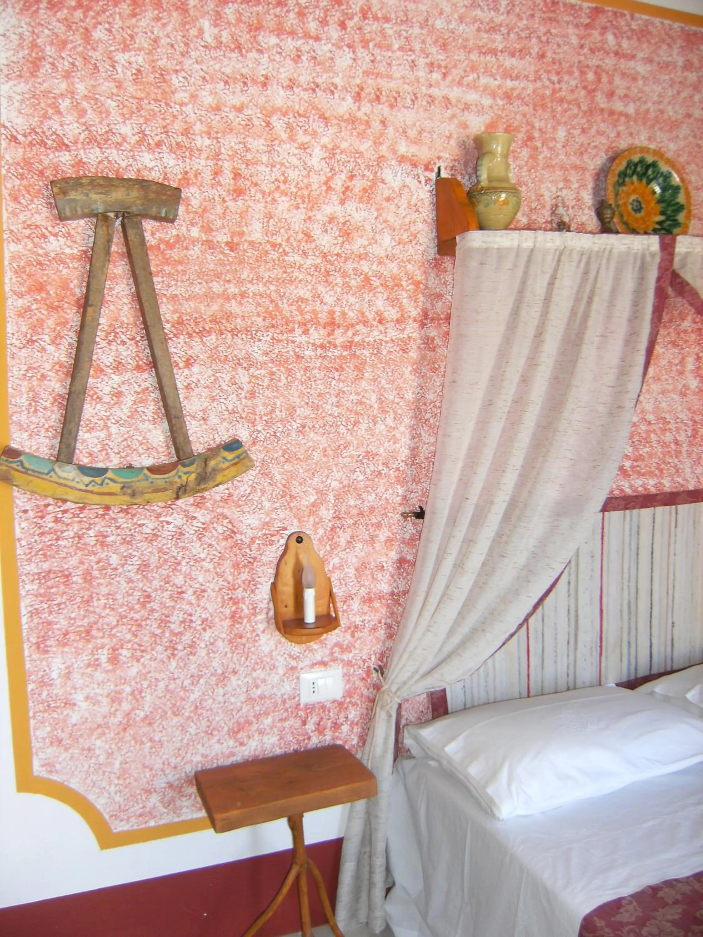 Decorative detail in Baglio Trinacria