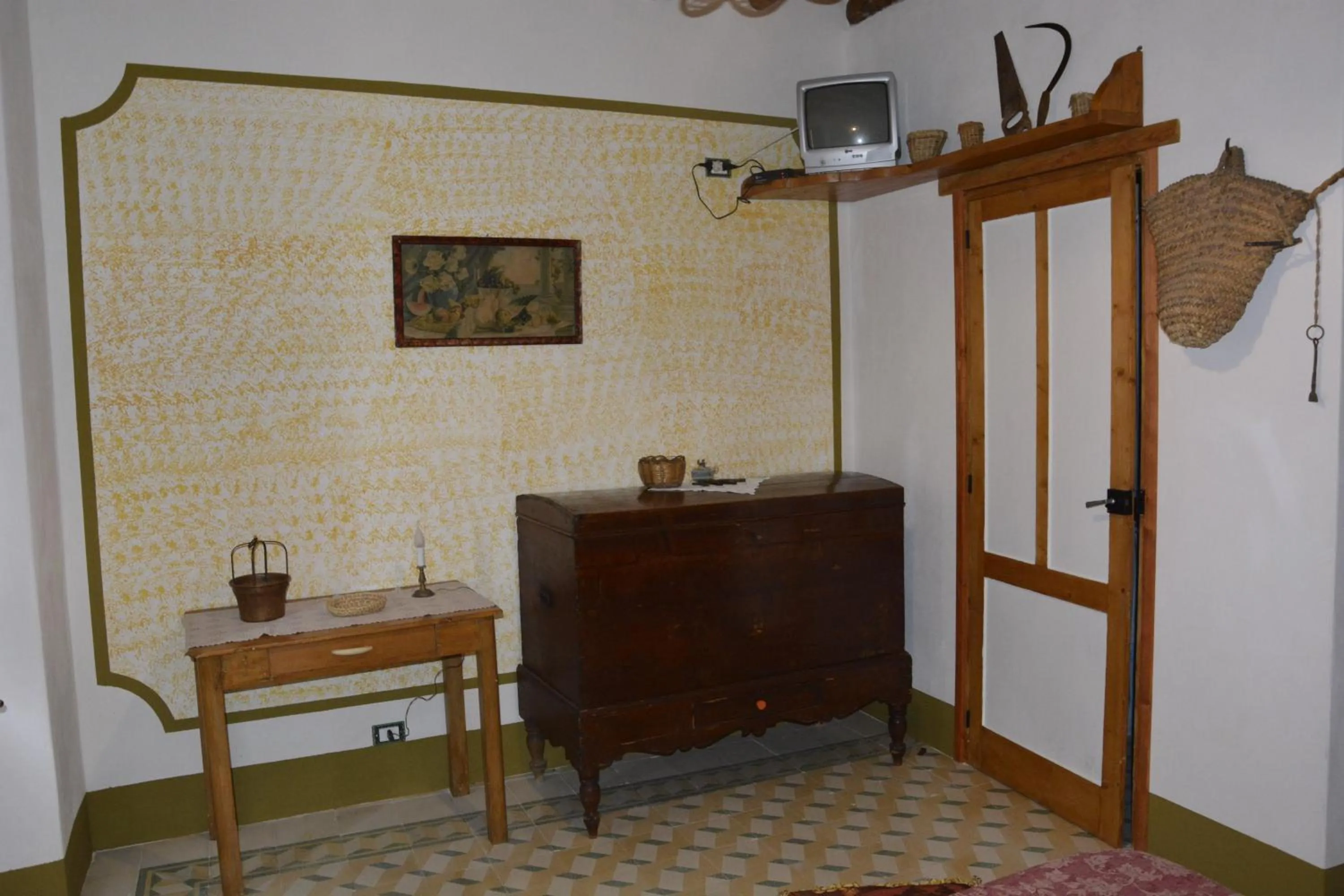 Decorative detail in Baglio Trinacria