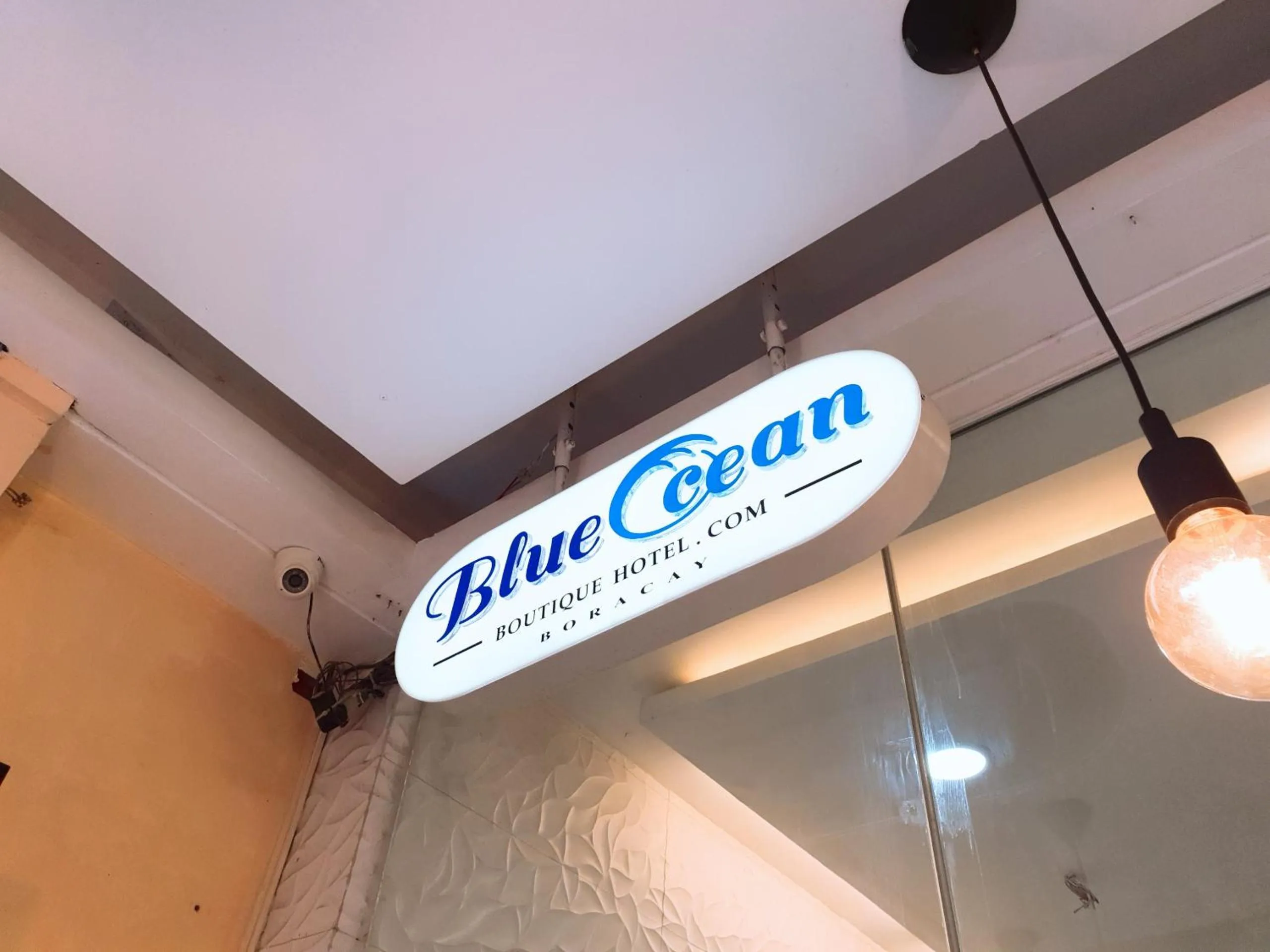 Property logo or sign in BLUE OCEAN BOUTIQUE HOTEL - Boracay Island