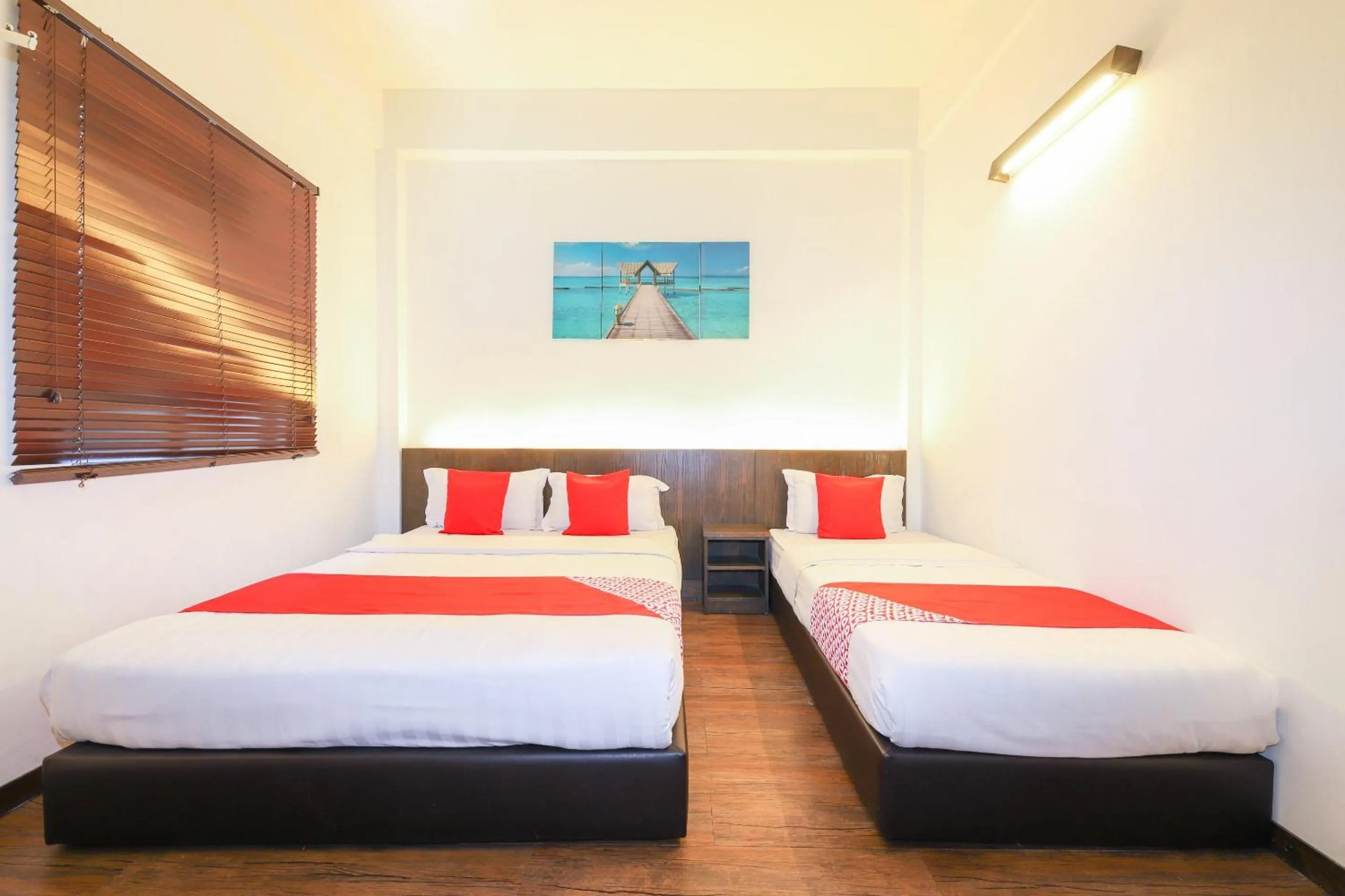 Bedroom, Bed in Hotel O Madras