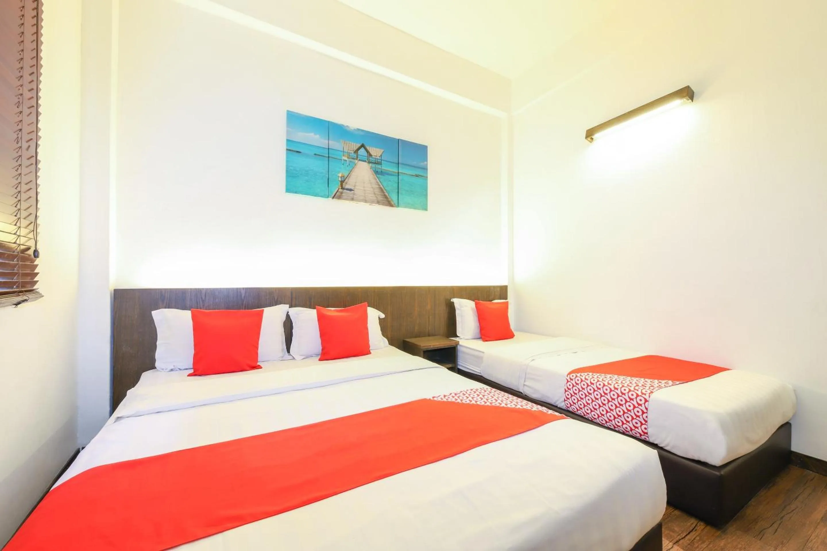 Bedroom, Bed in Hotel O Madras