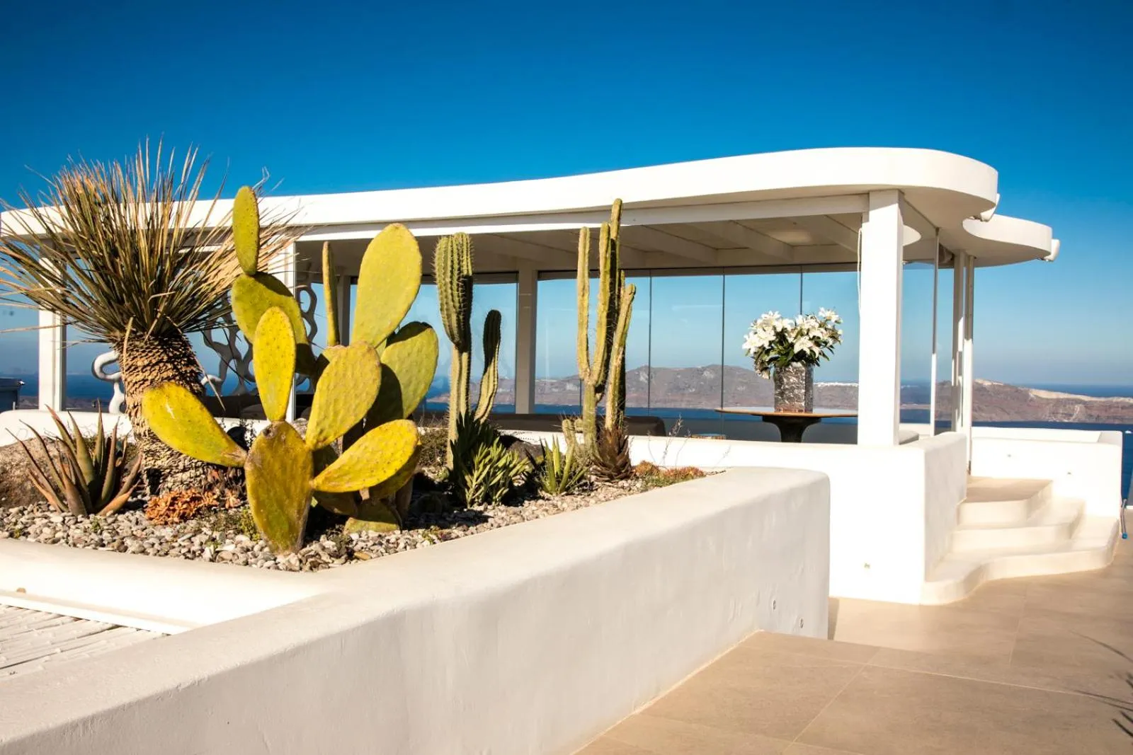 Balcony/Terrace in Cavo Tagoo Santorini