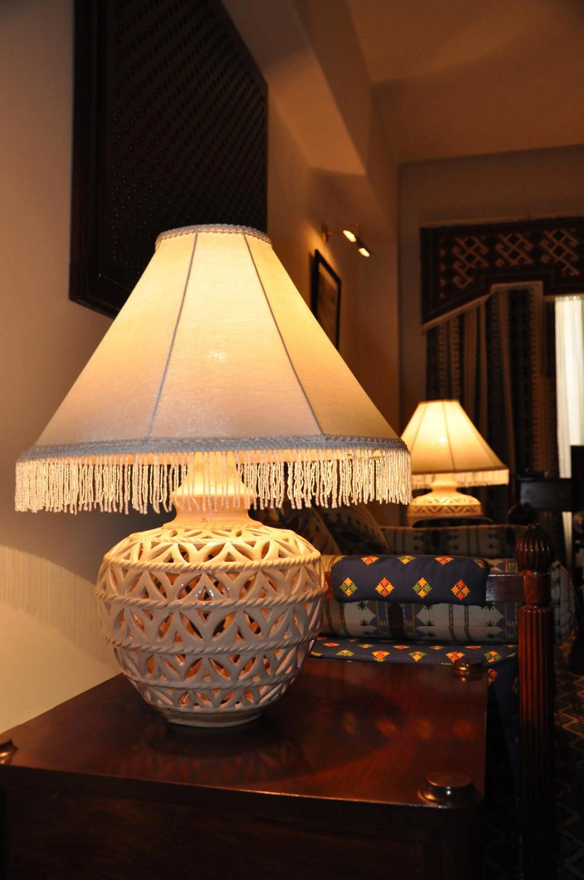 Decorative detail in Quetta Serena Hotel