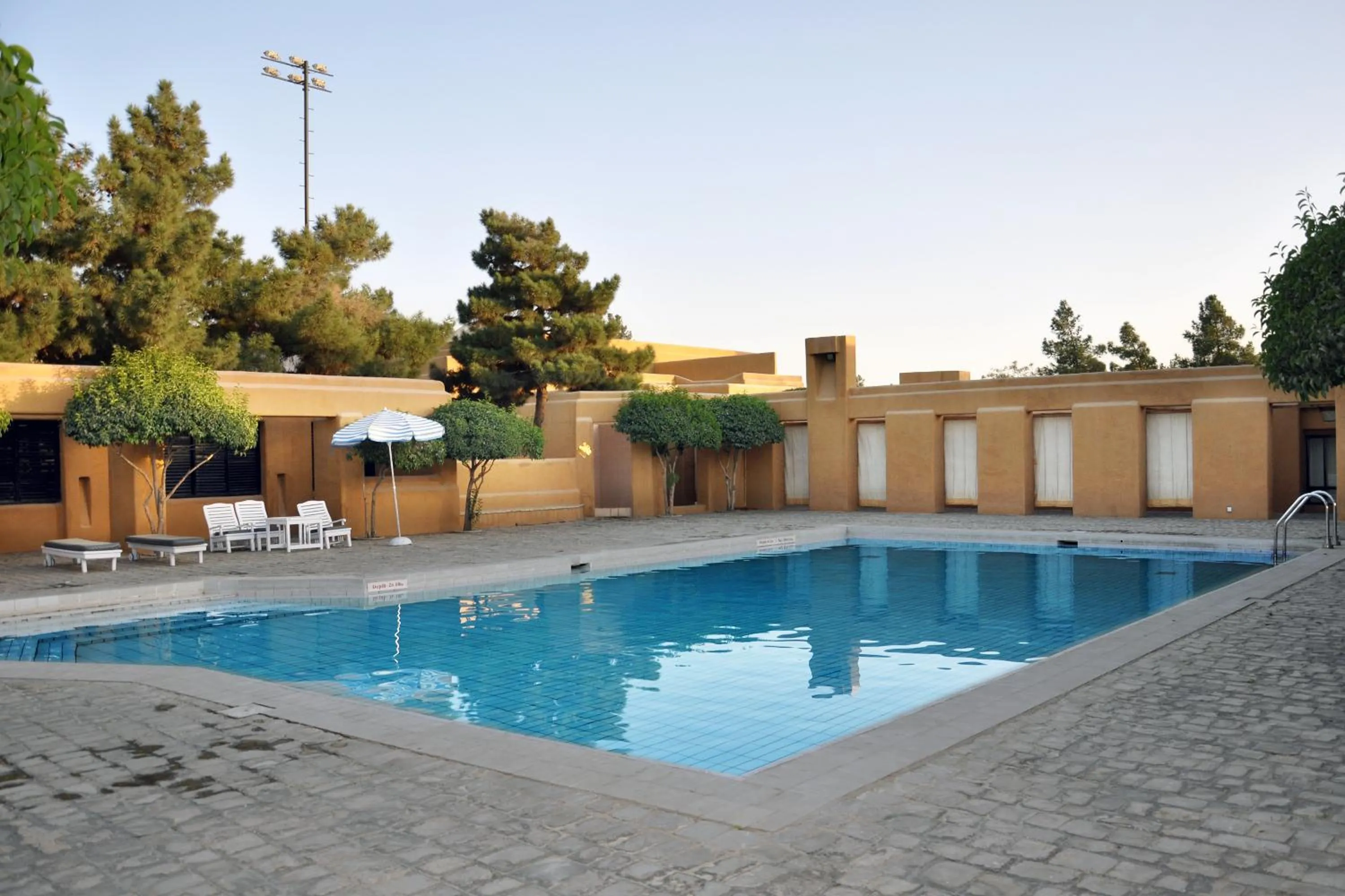 Swimming pool in Quetta Serena Hotel