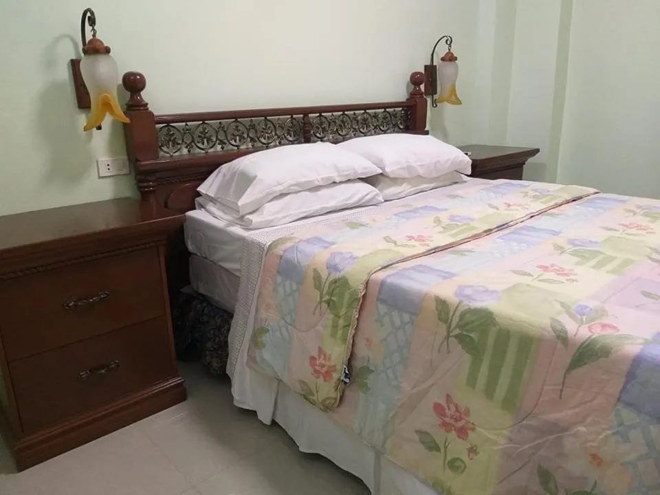 Bed in Dweller's Pensione