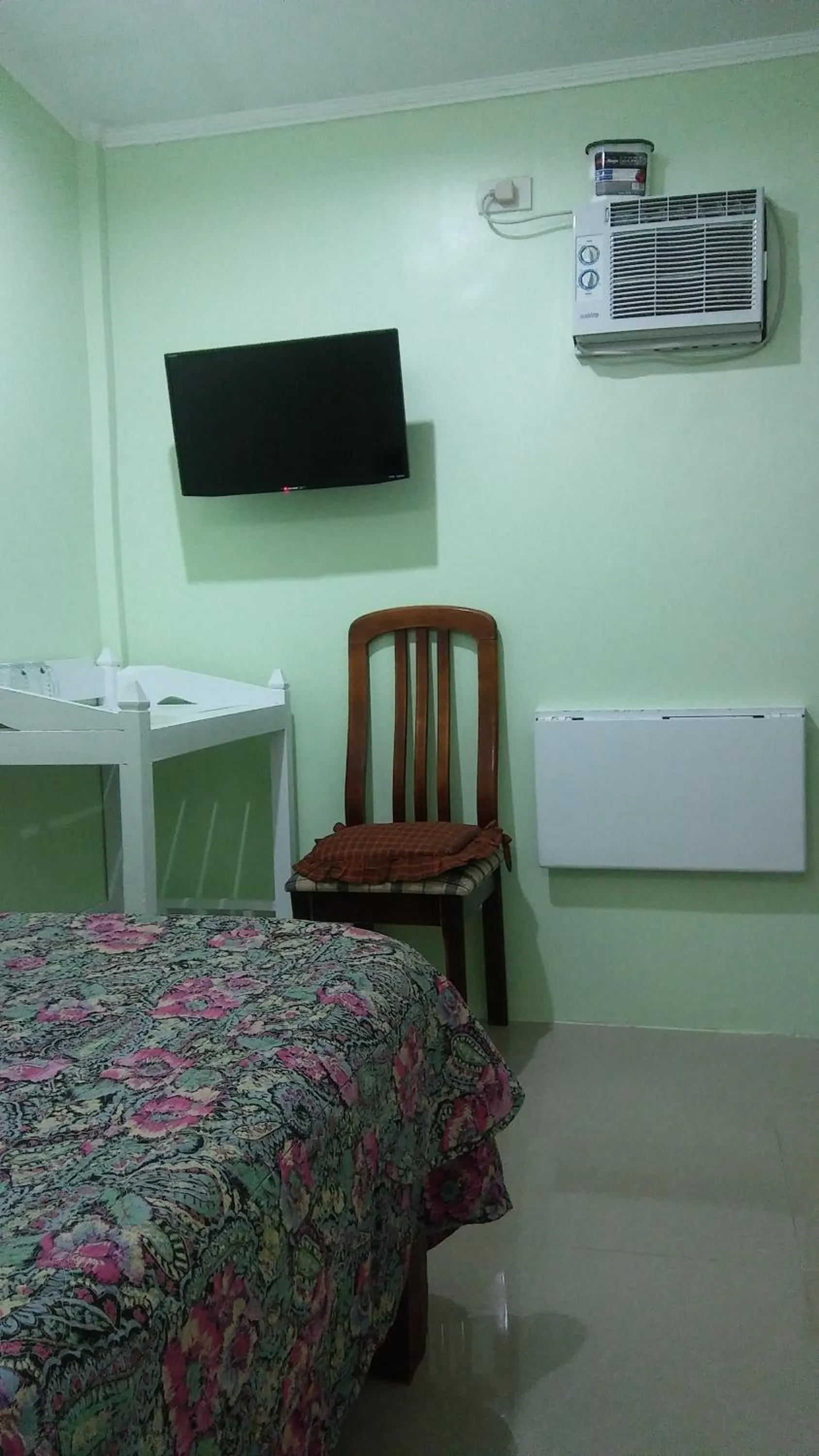 Bed in Dweller's Pensione