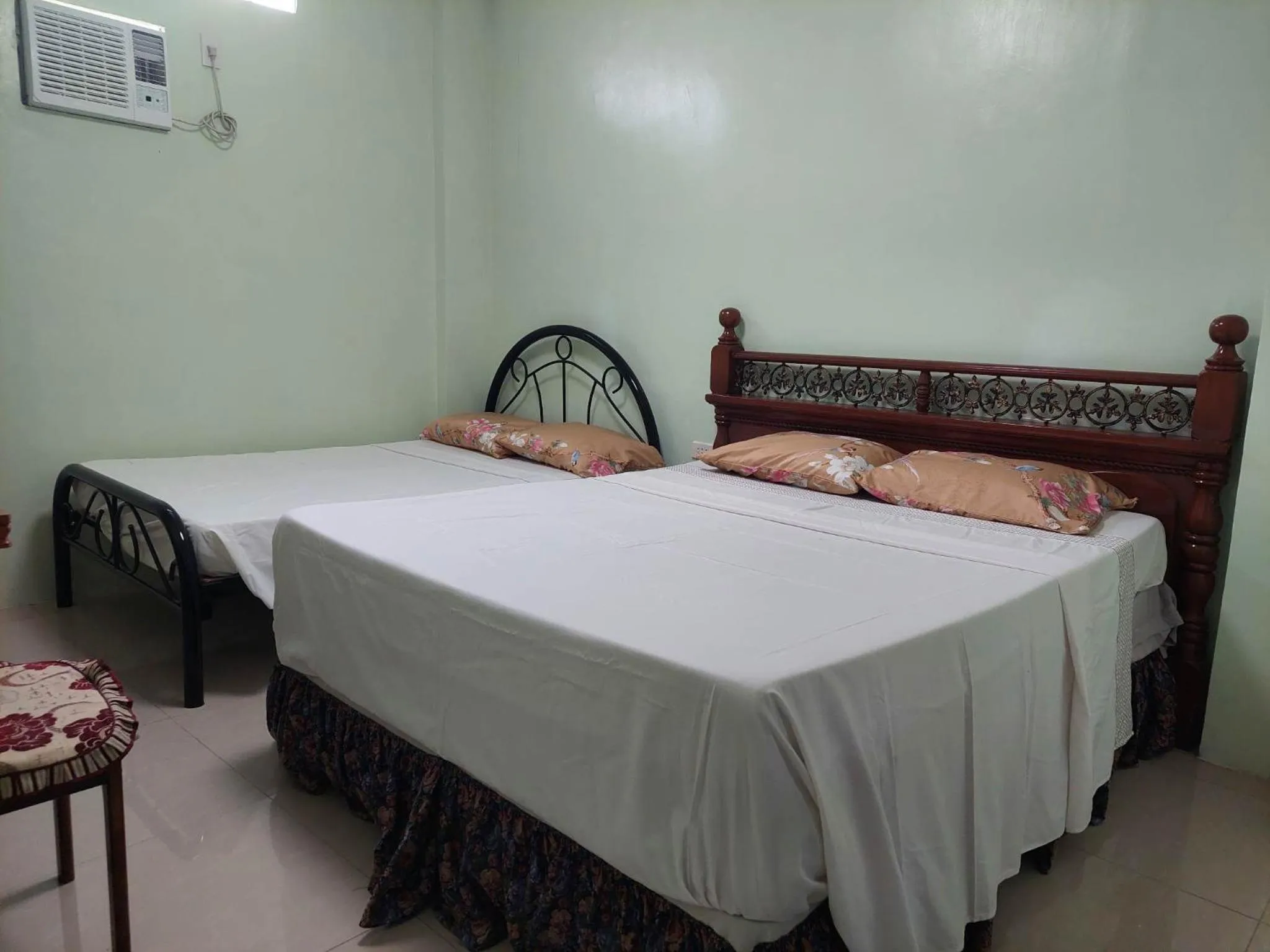 Bed in Dweller's Pensione