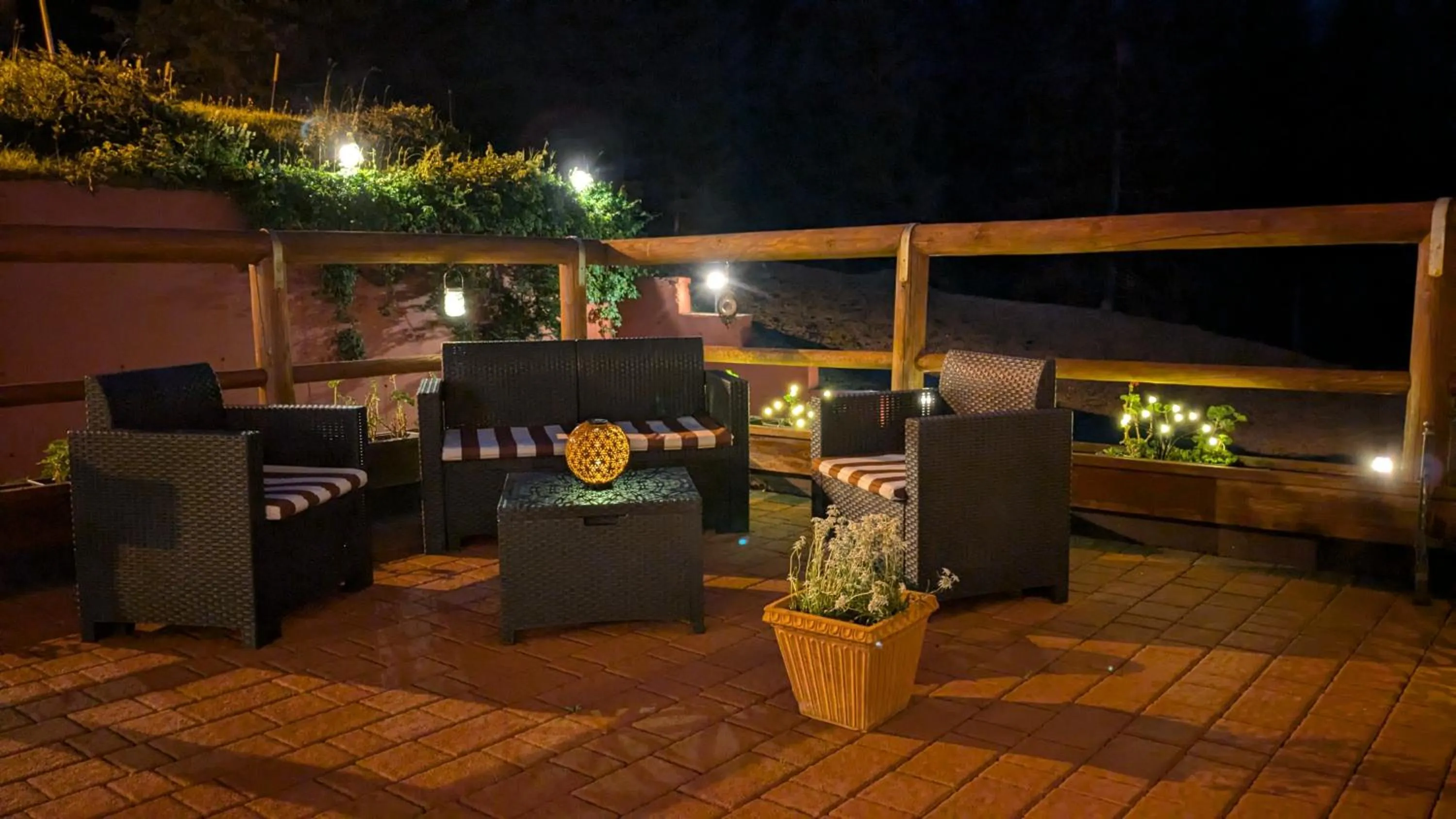 Patio in Hotel Ca' del Bosco