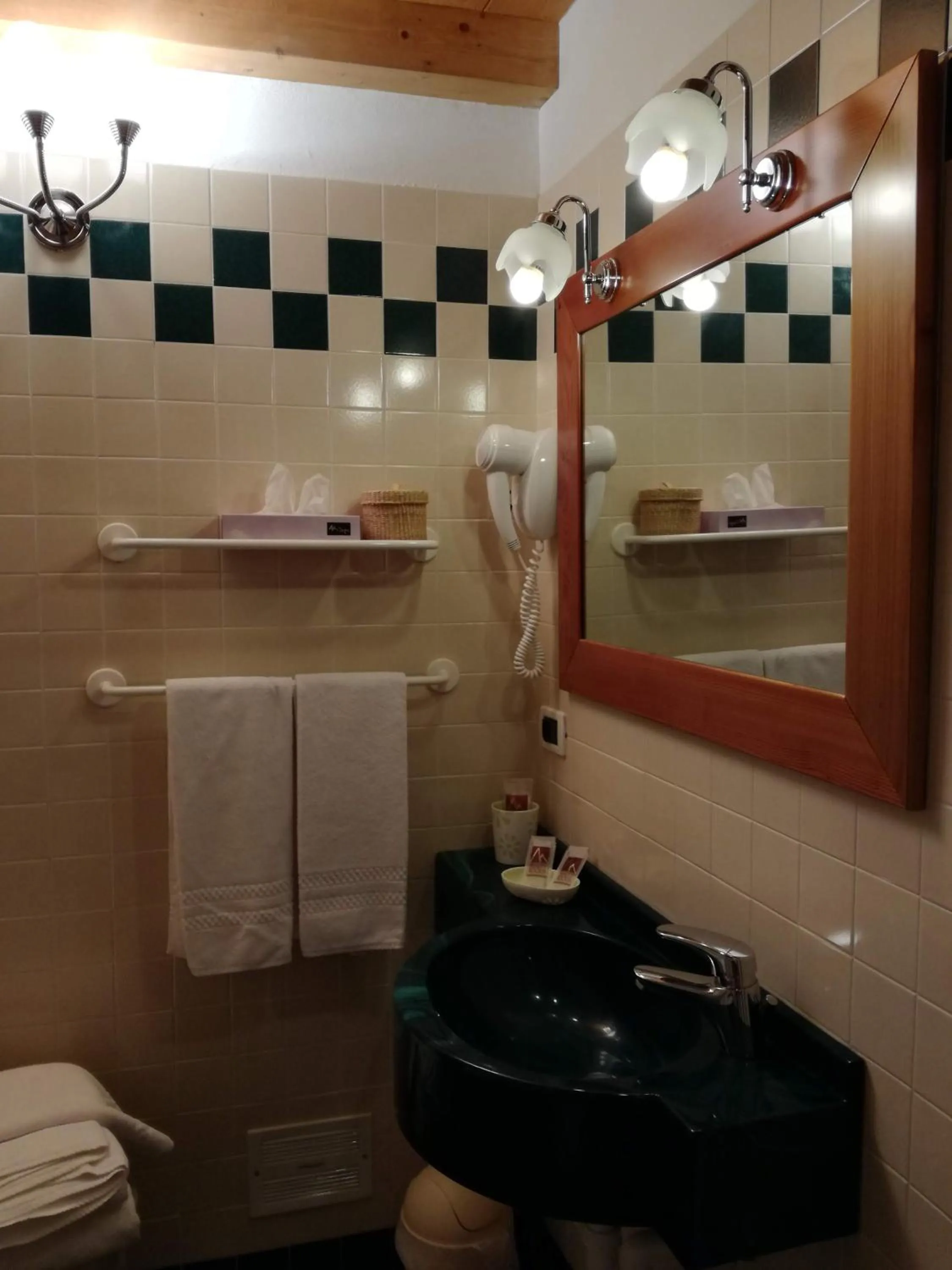 Shower in Hotel Ca' del Bosco