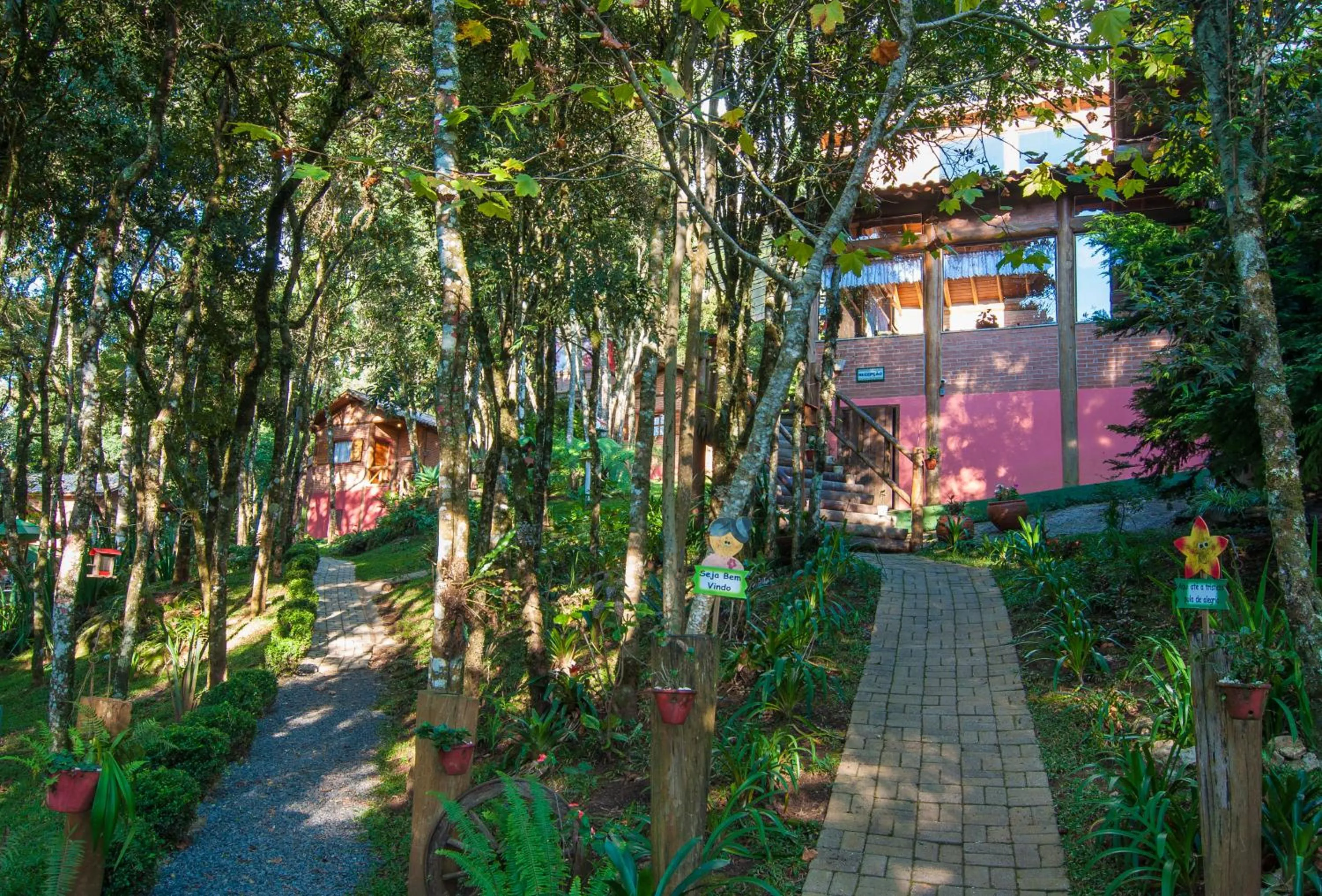 Garden in Pousada Alto da Neblina