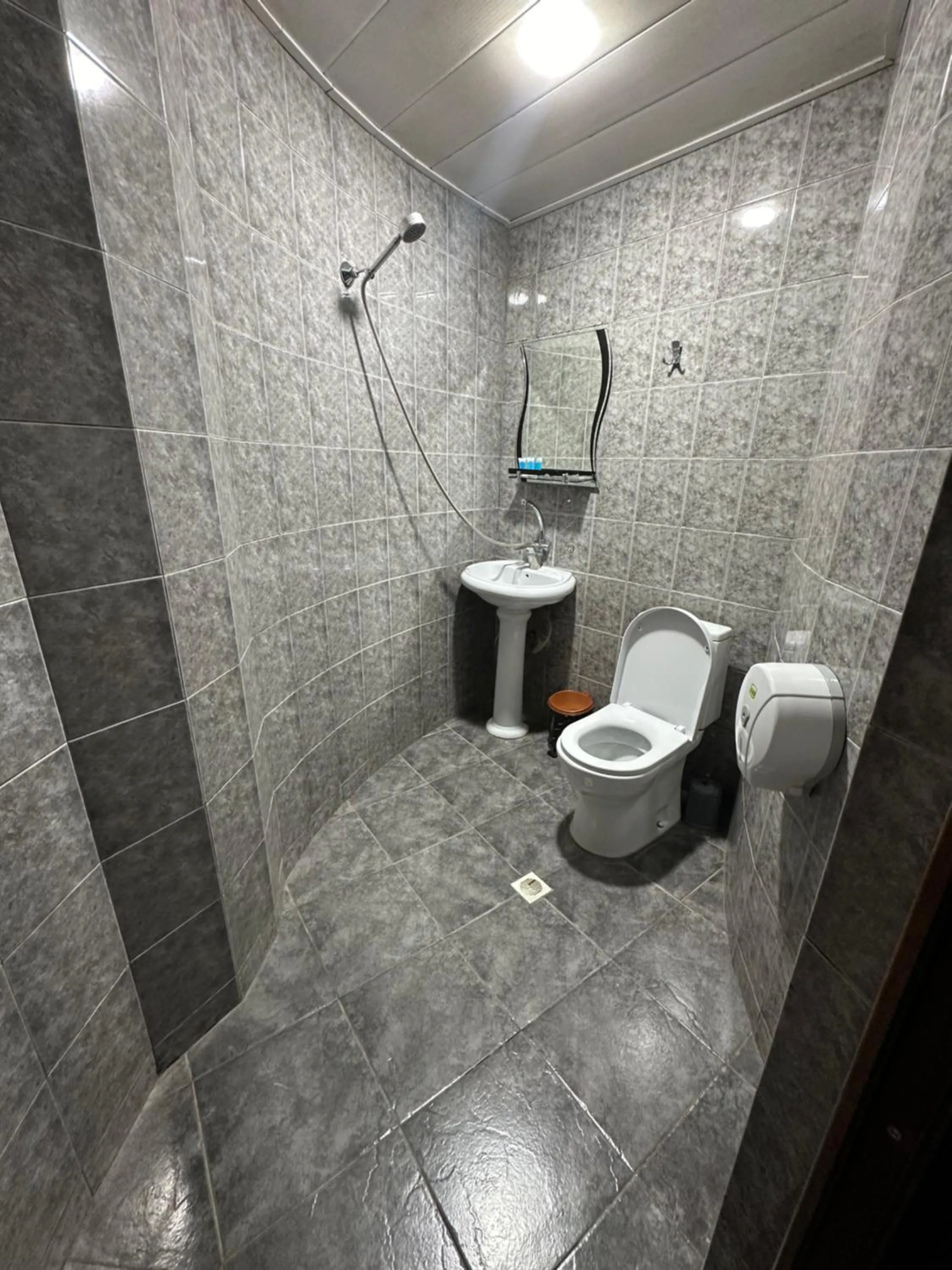 Shower in Hotel Piza