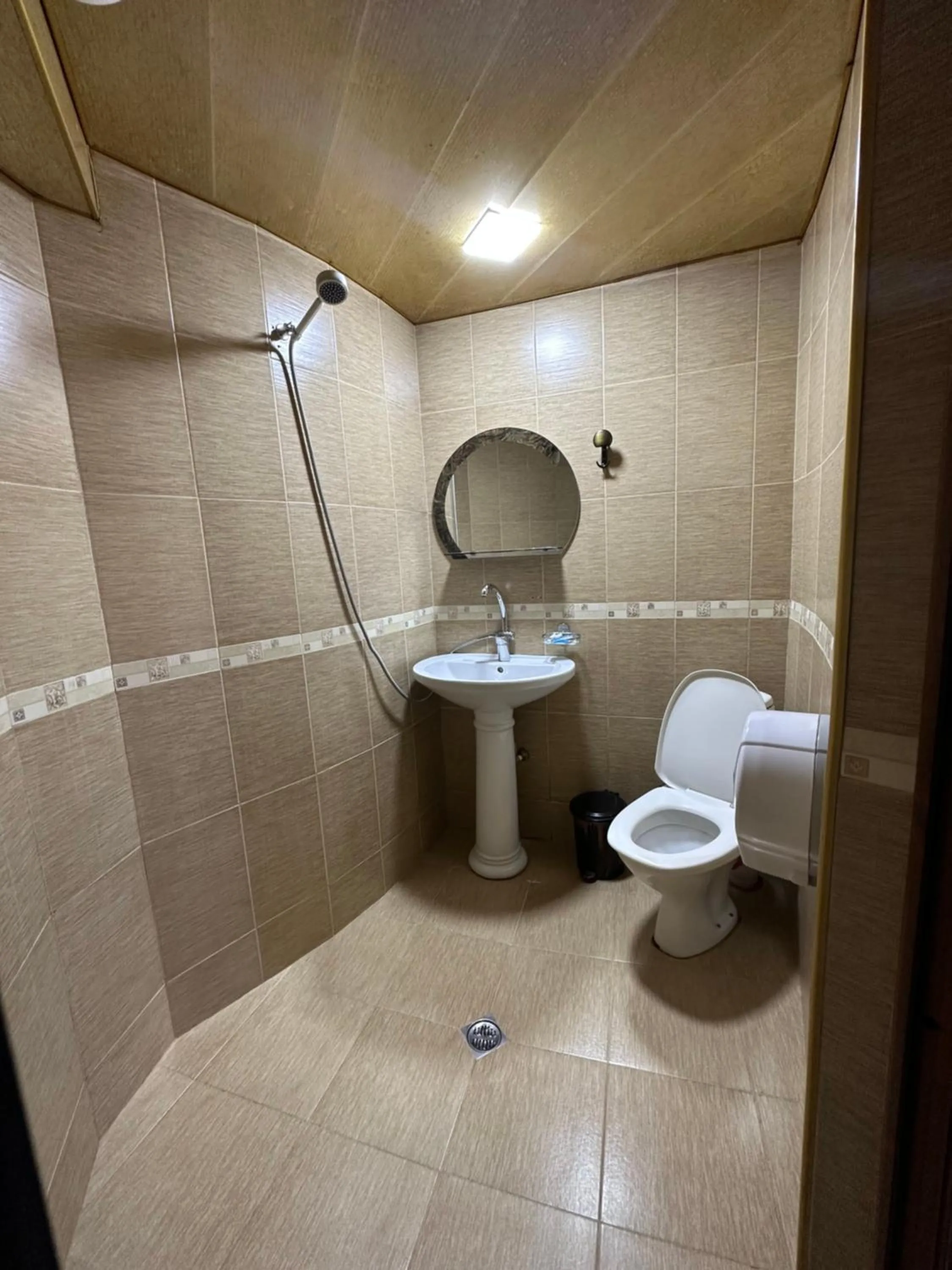 Shower in Hotel Piza